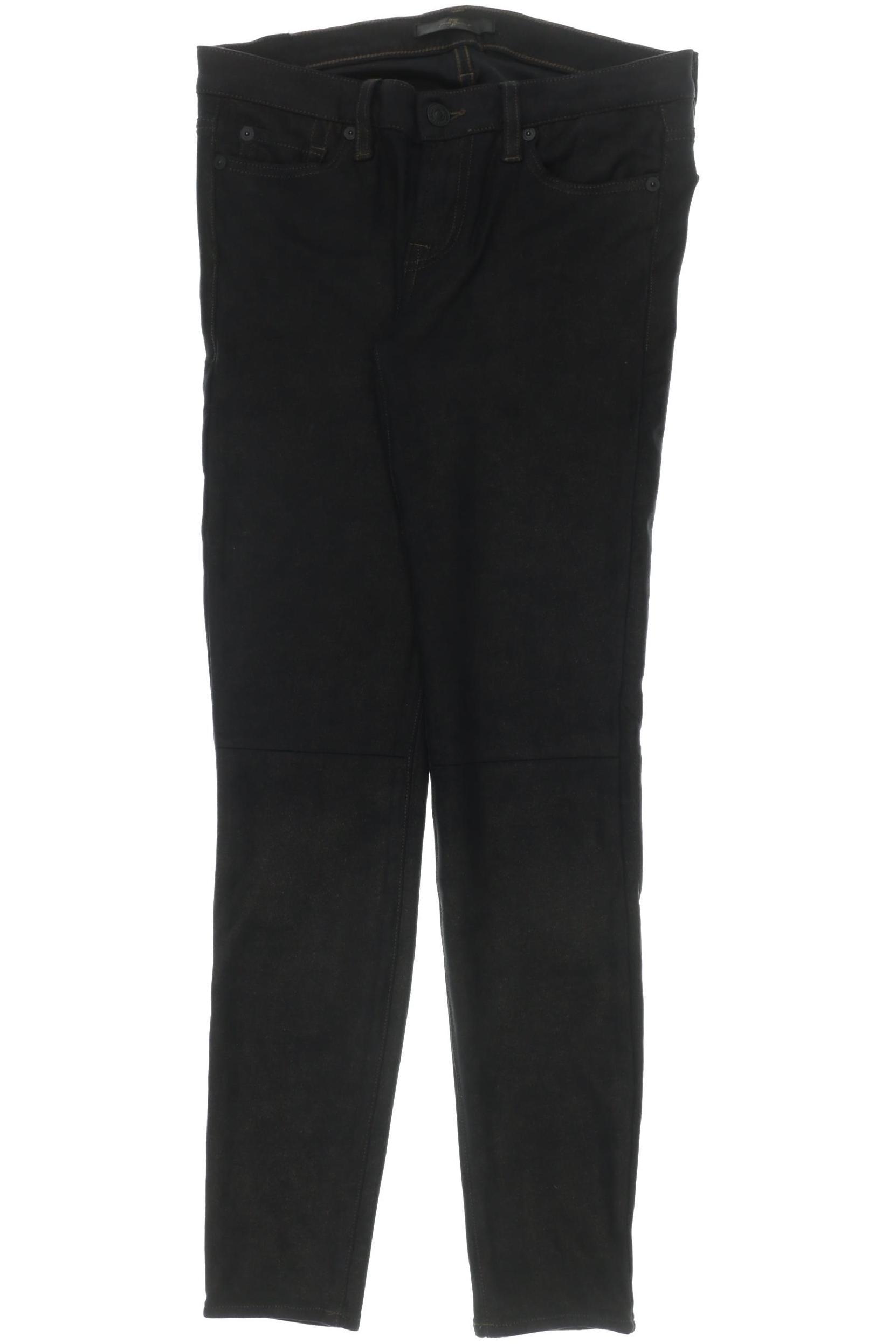 

7 for all mankind Damen Stoffhose, schwarz, Gr. 27