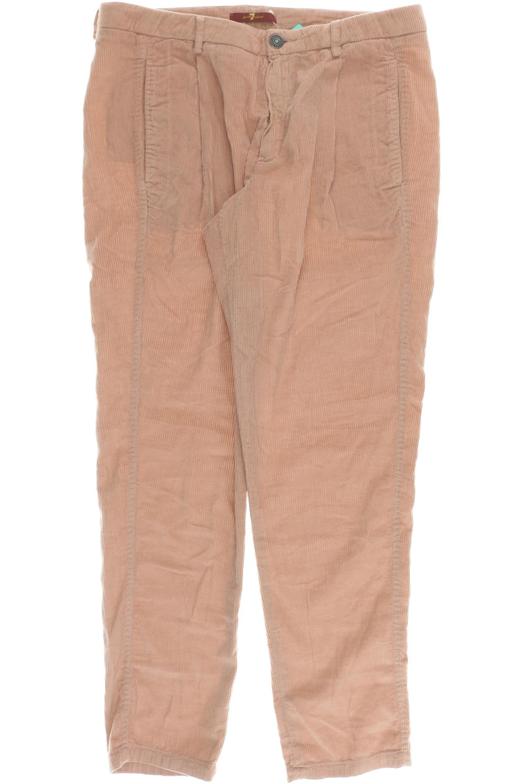 

7 for all mankind Damen Stoffhose, braun, Gr. 27