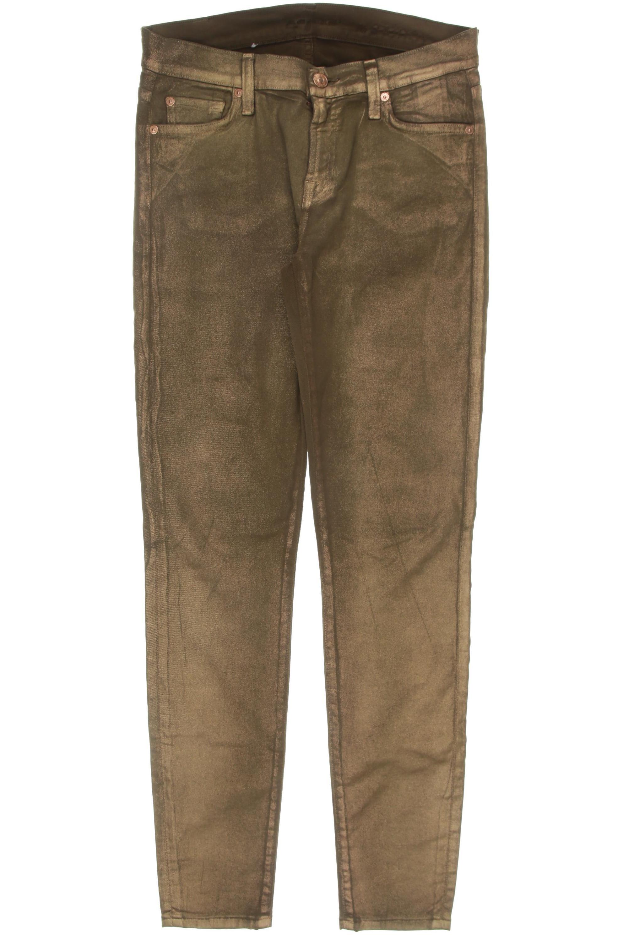 

7 for all mankind Damen Stoffhose, braun, Gr. 27