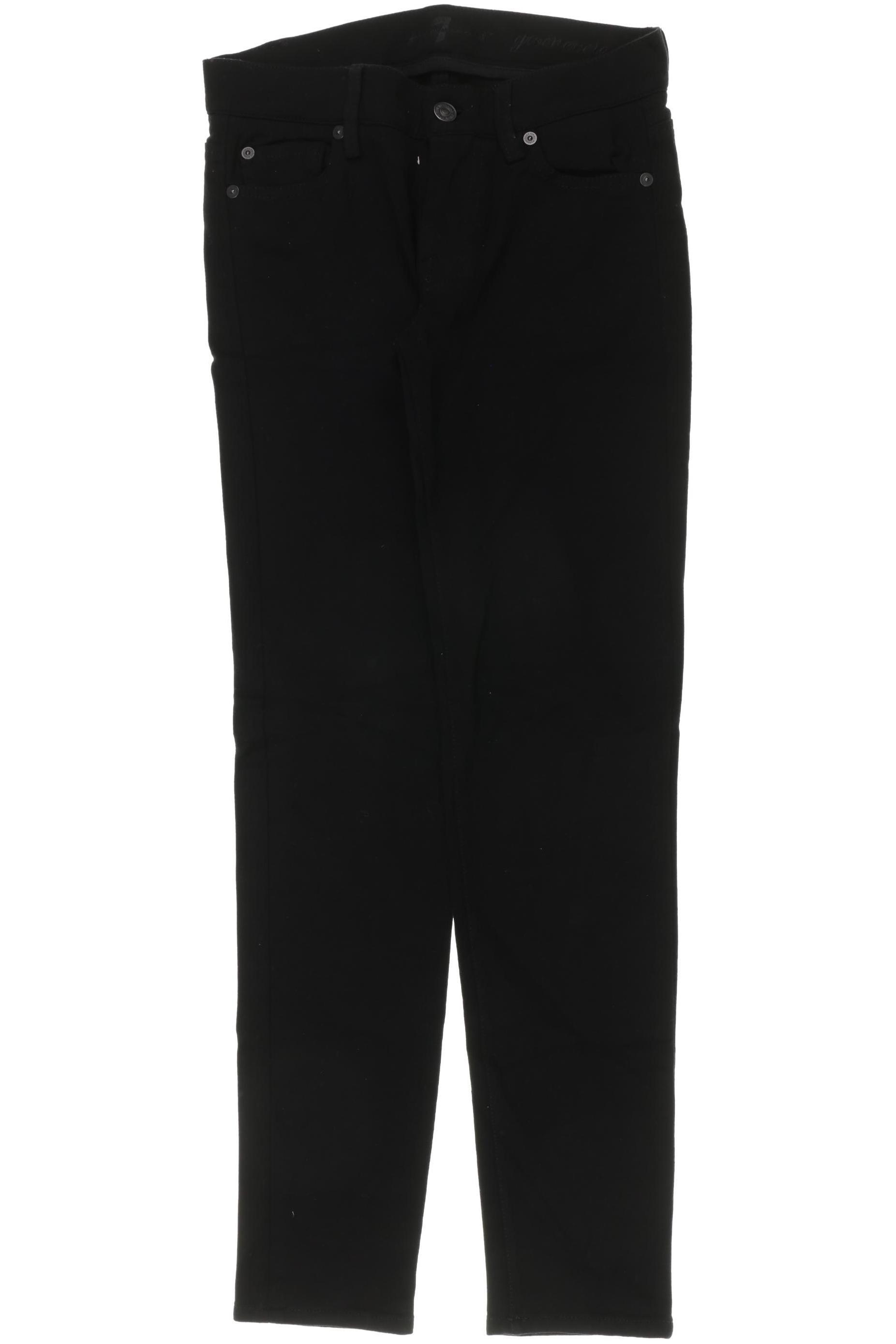 

7 for all mankind Damen Stoffhose, schwarz, Gr. 26