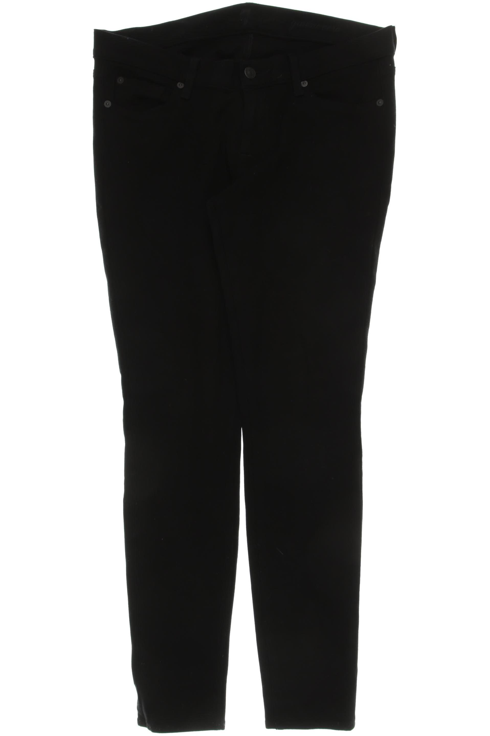 

7 for all mankind Damen Stoffhose, schwarz, Gr.