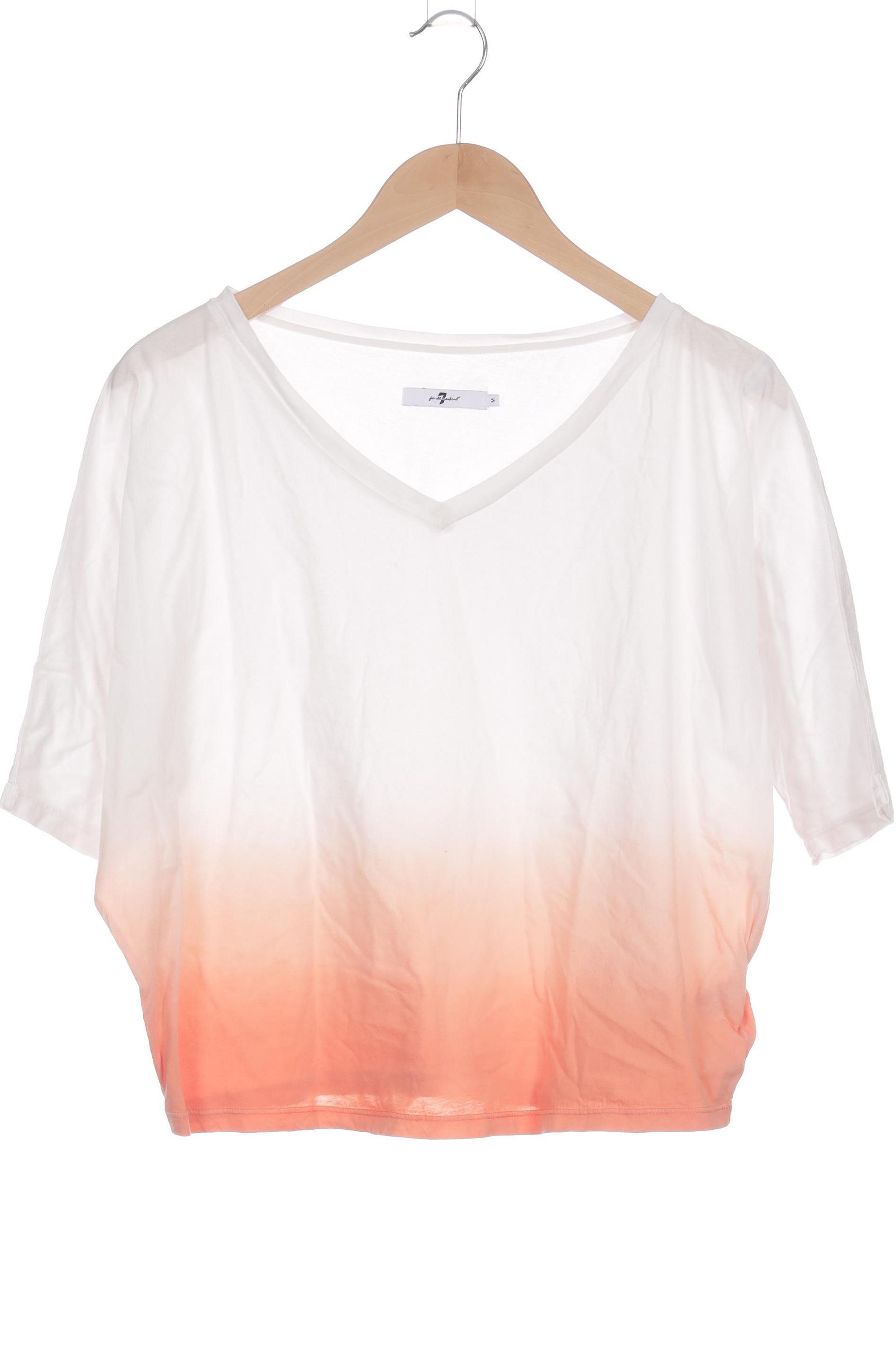 

7 for all mankind Damen T-Shirt, beige, Gr.