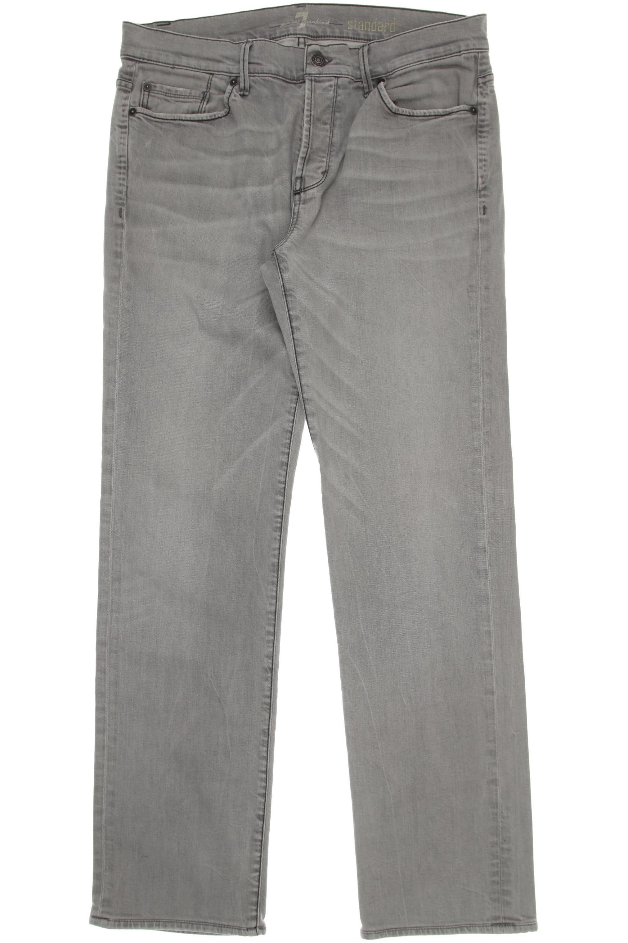 

7 for all mankind Herren Jeans, grau, Gr. 33