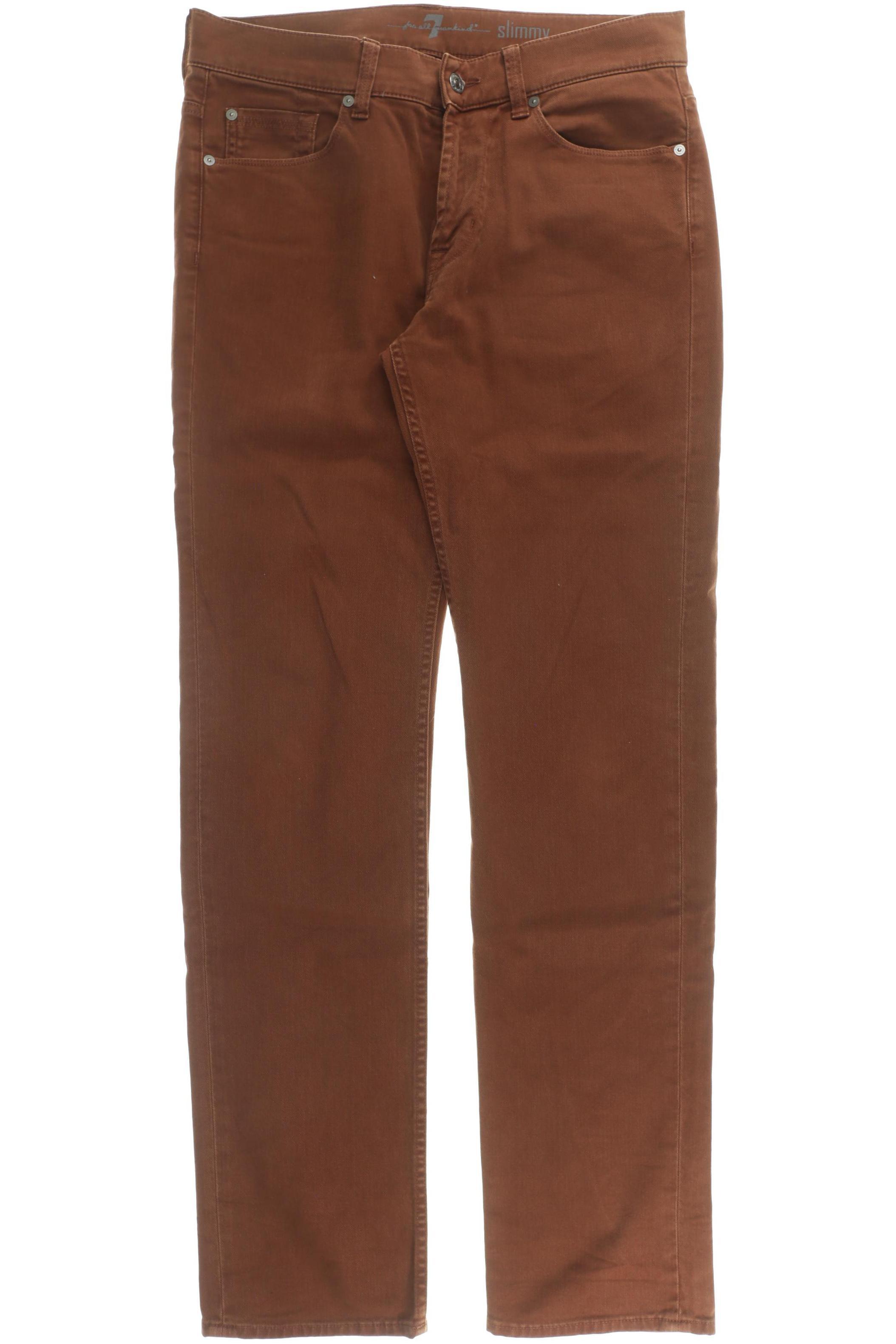 Thumbnail - 7 for all mankind Herren Jeans, braun, Gr. 32