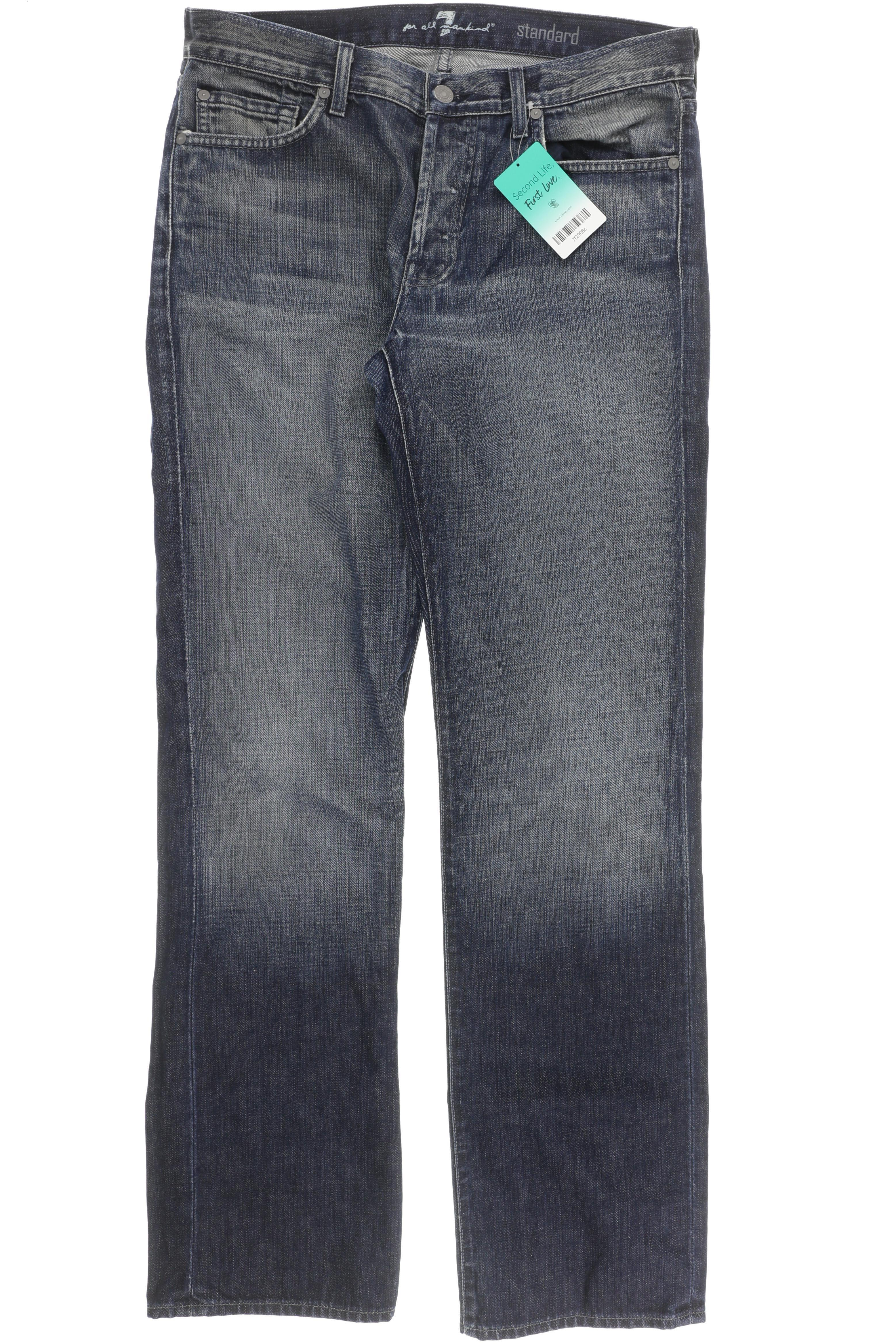 

7 for all mankind Herren Jeans, blau, Gr. 33