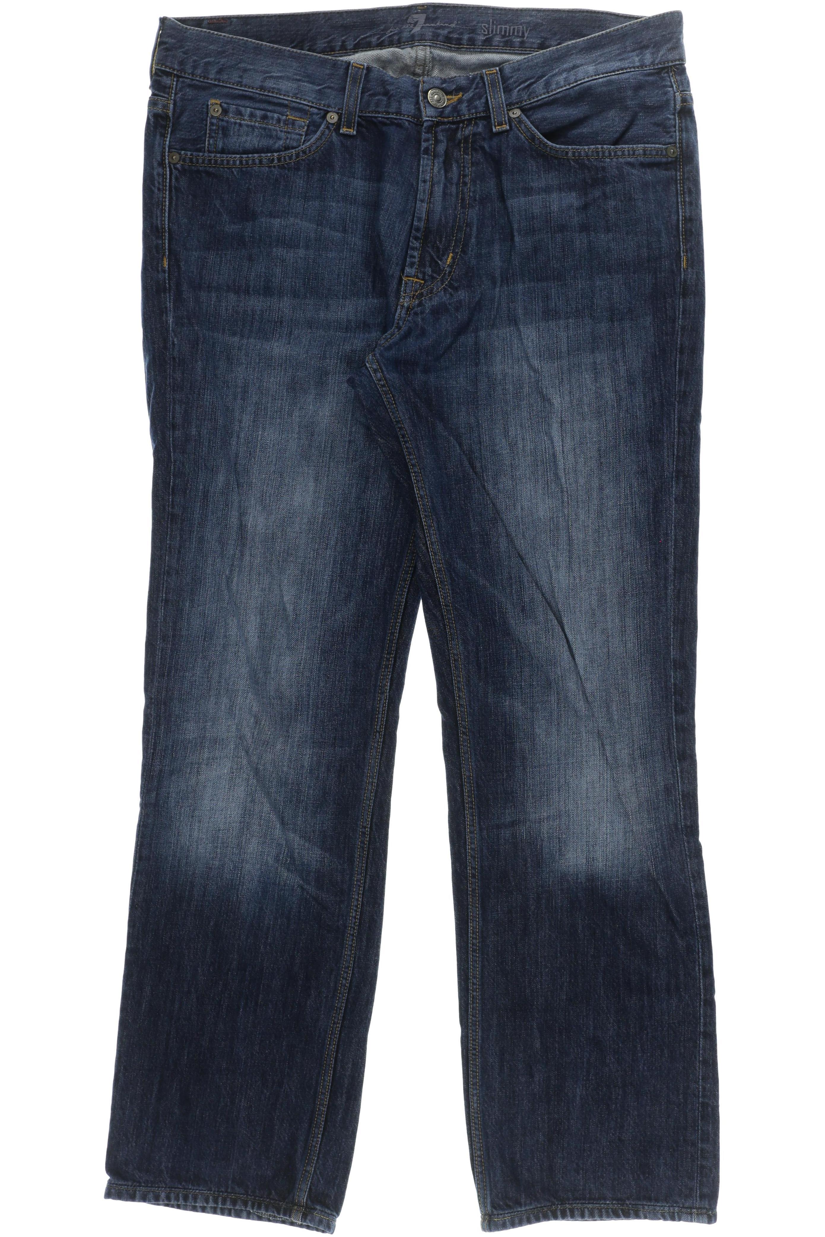 

7 for all mankind Herren Jeans, blau, Gr. 33