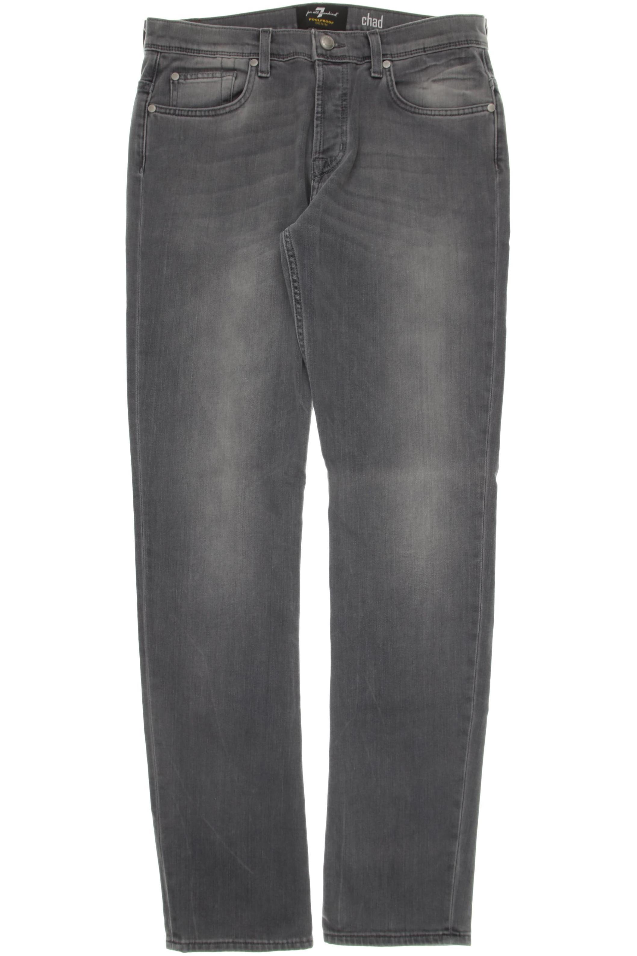 

7 for all mankind Herren Jeans, grau, Gr. 32