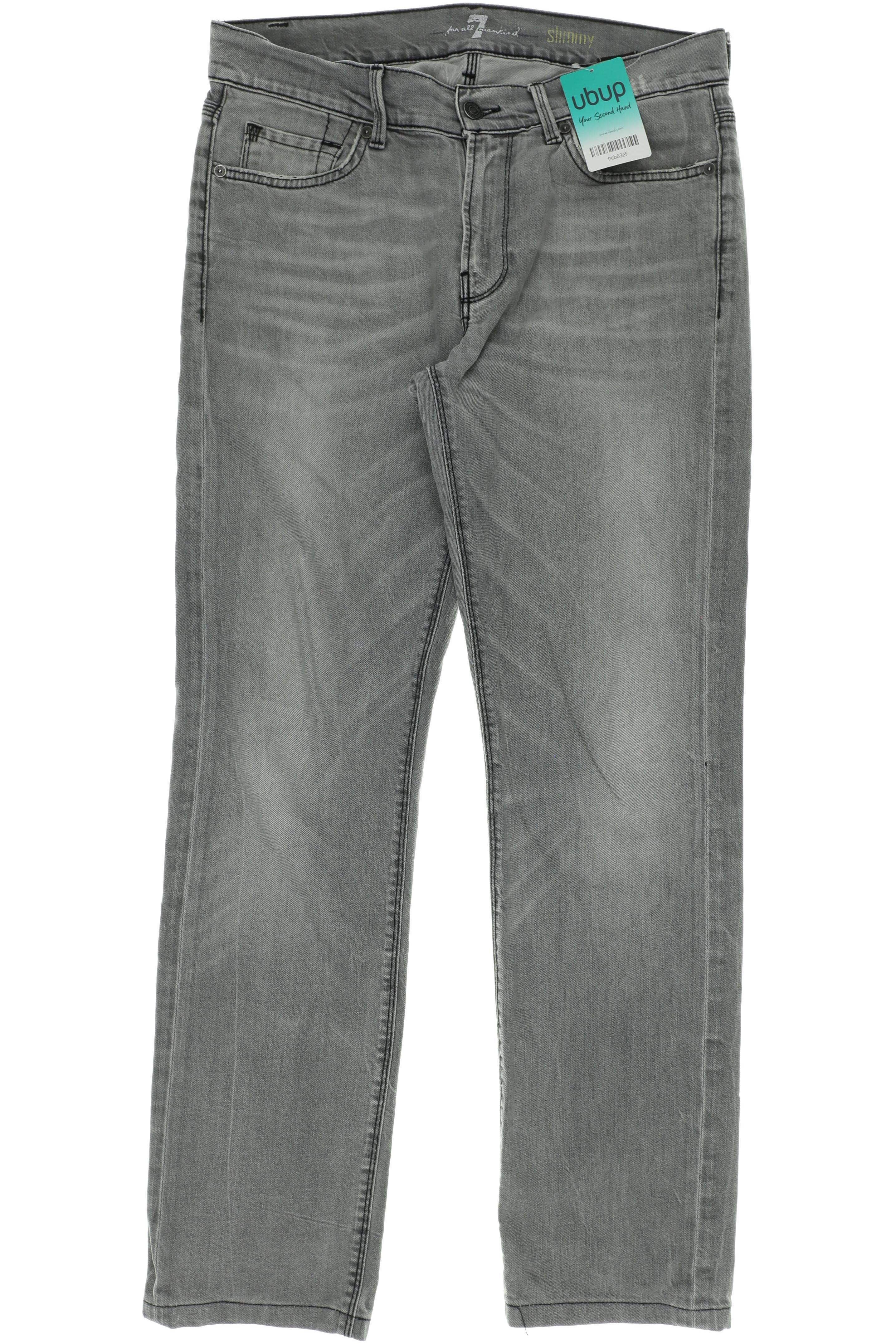 

7 for all mankind Herren Jeans, grau, Gr. 31