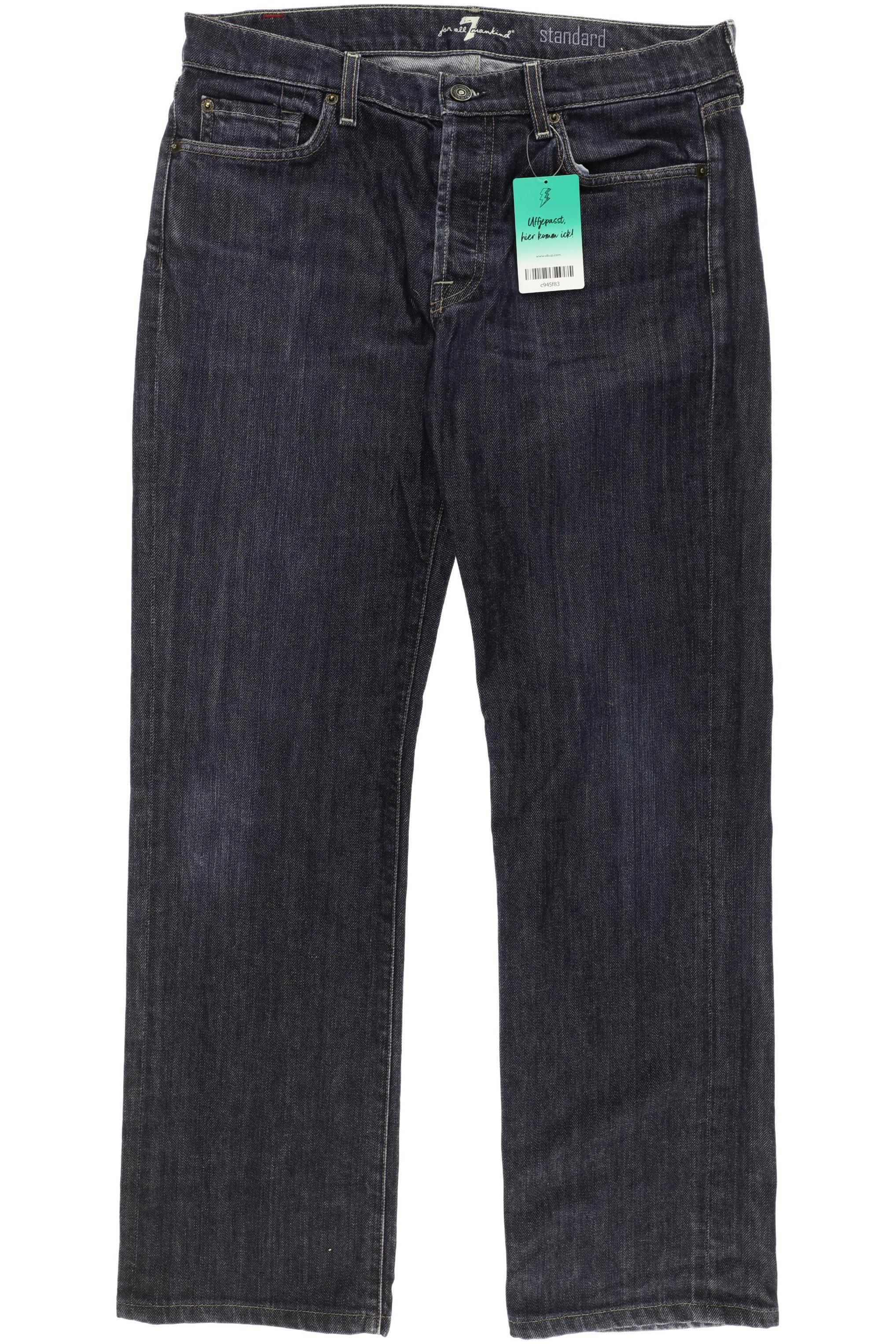 

7 for all mankind Herren Jeans, blau, Gr.