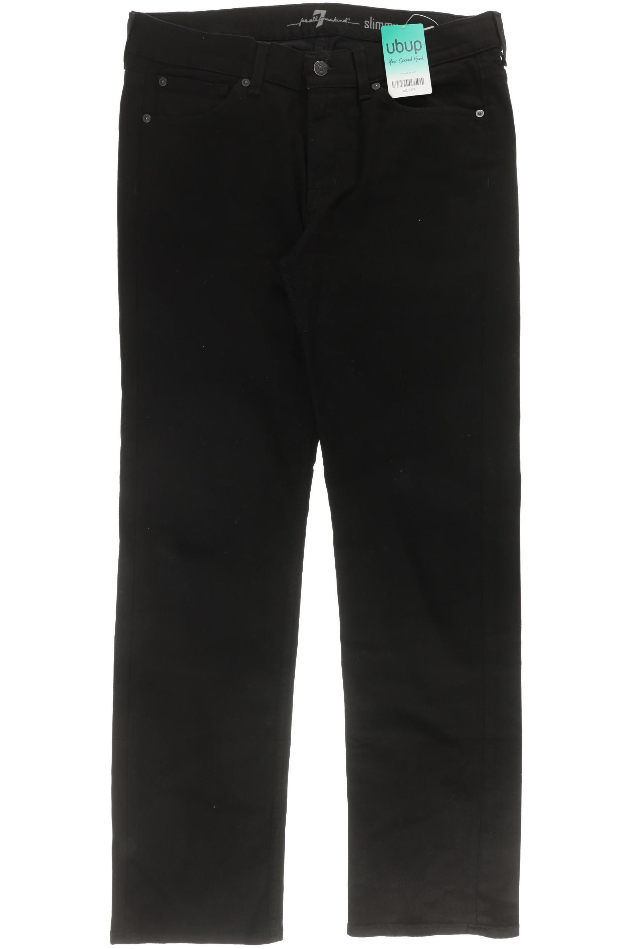 

7 for all mankind Herren Jeans, schwarz, Gr. 34