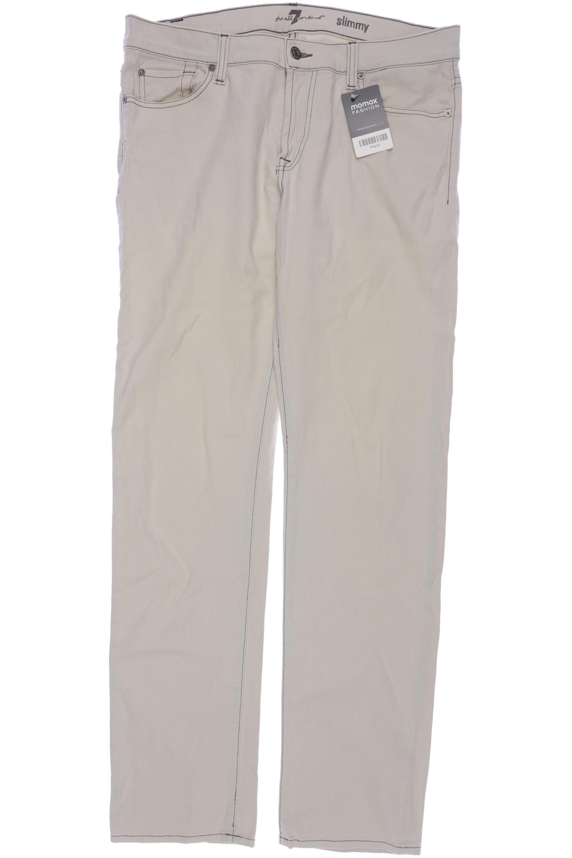 

7 for all mankind Herren Jeans, beige, Gr. 34