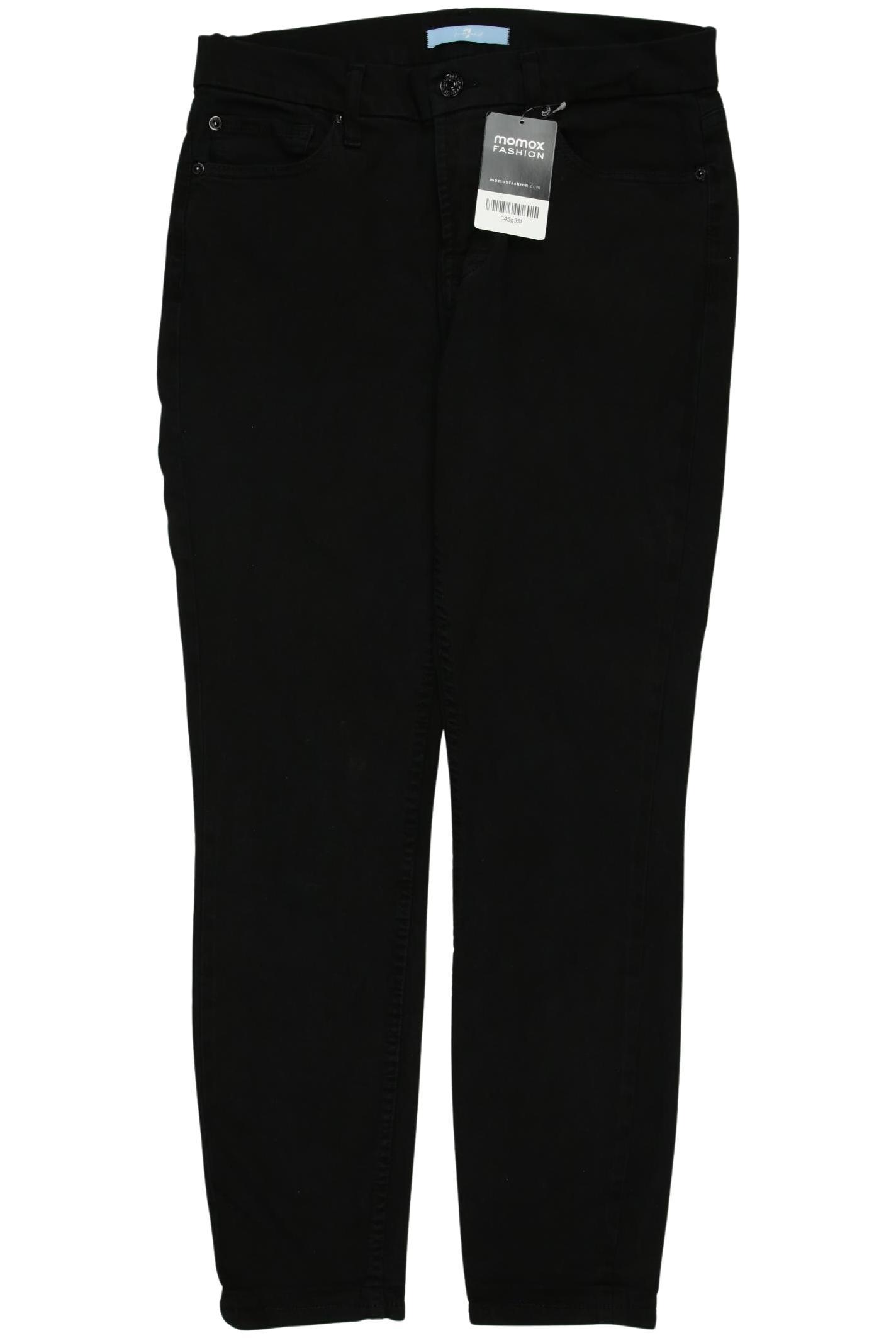 

7 for all mankind Damen Jeans, schwarz, Gr. 28