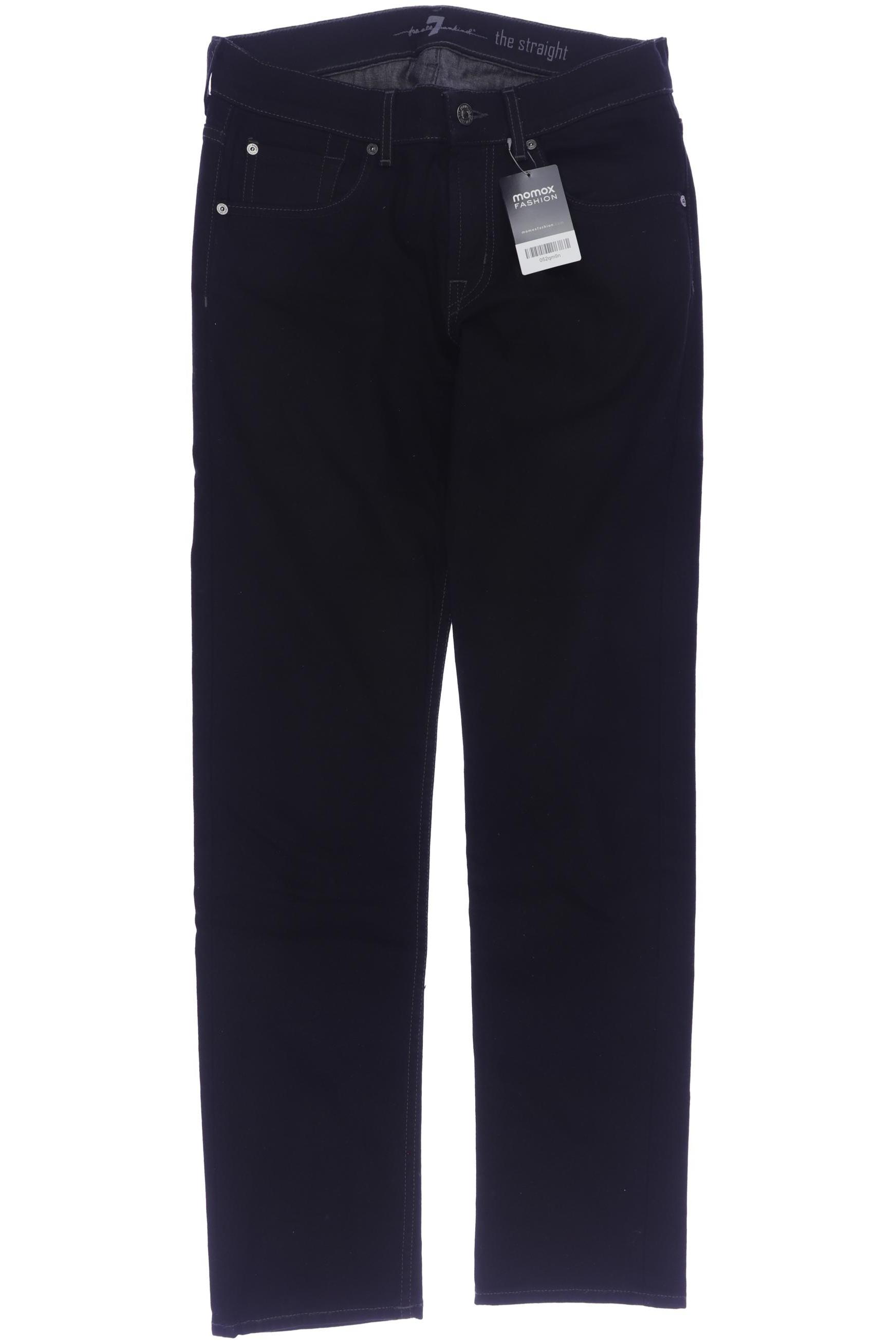 

7 for all mankind Damen Jeans, schwarz, Gr. 30