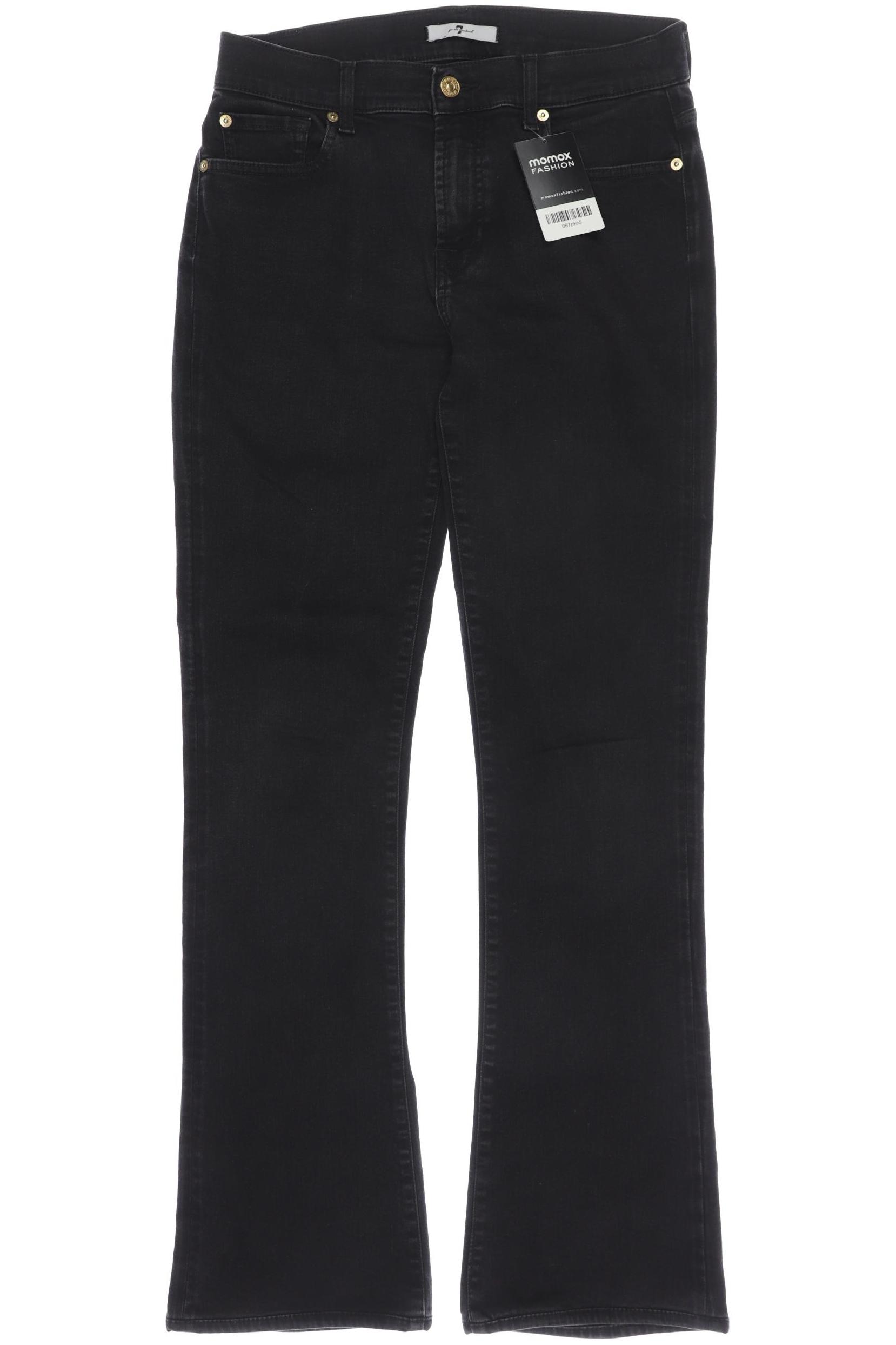 

7 for all mankind Damen Jeans, schwarz, Gr. 29