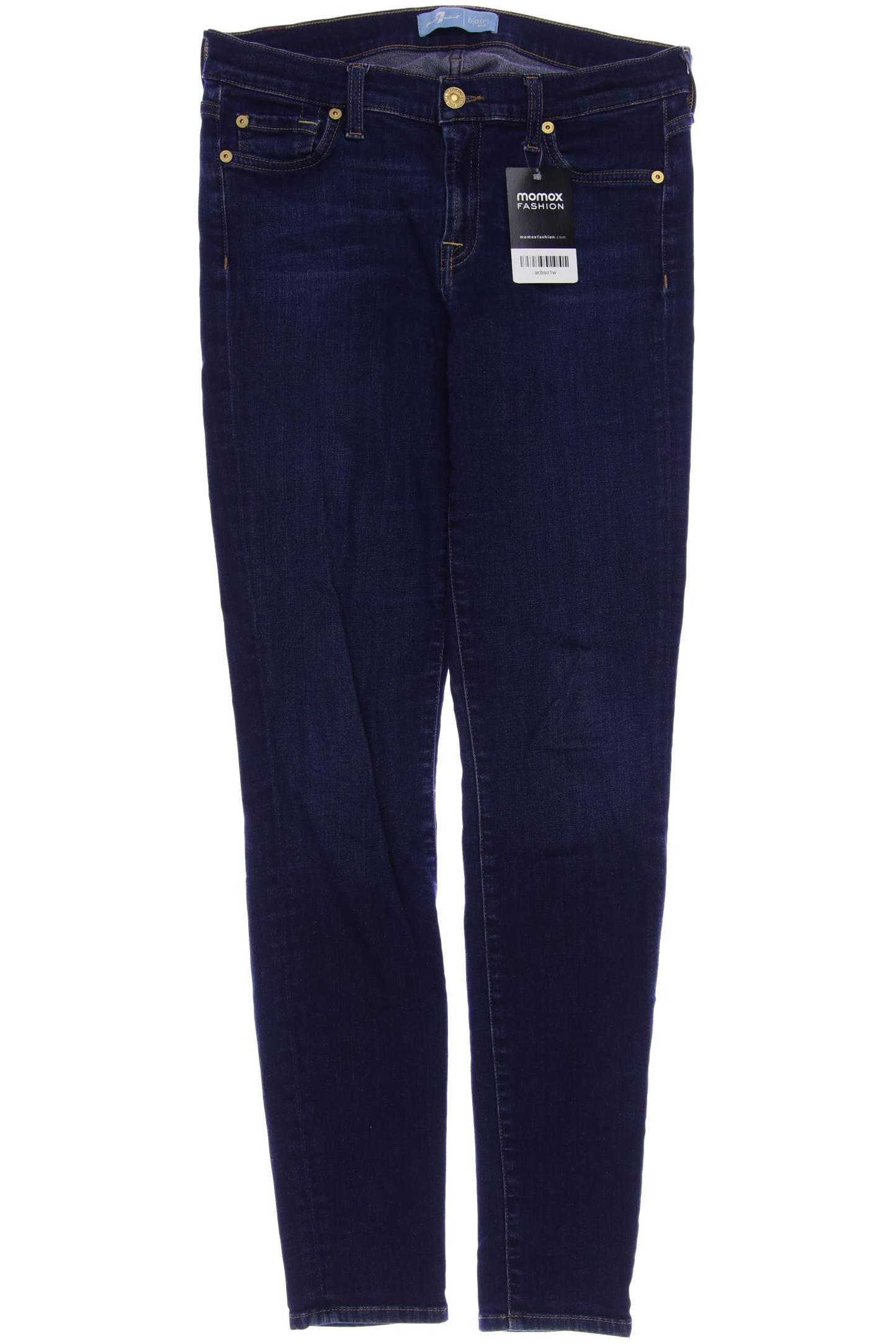 

7 for all mankind Damen Jeans, marineblau