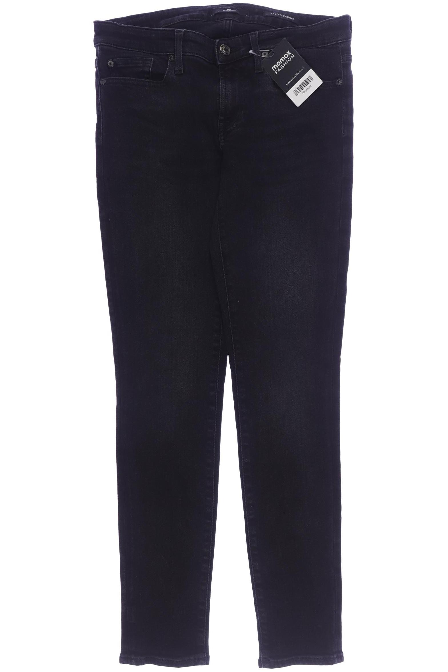 

7 for all mankind Damen Jeans, schwarz, Gr. 29