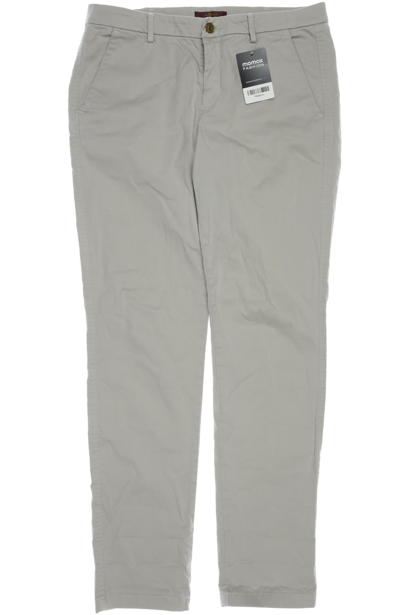 

7 for all mankind Damen Stoffhose, grau, Gr. 30