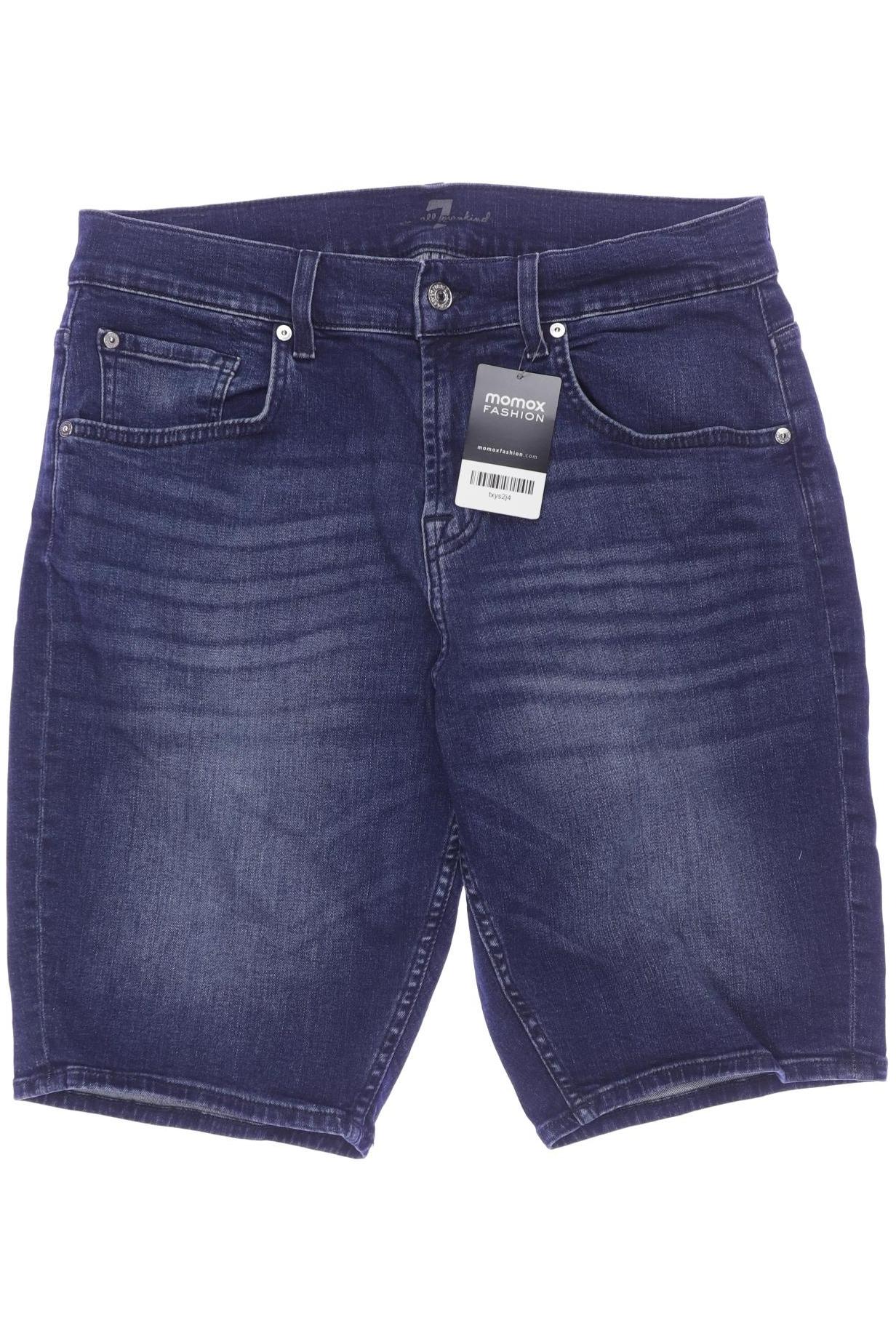 

7 for all mankind Herren Shorts, marineblau, Gr. 30