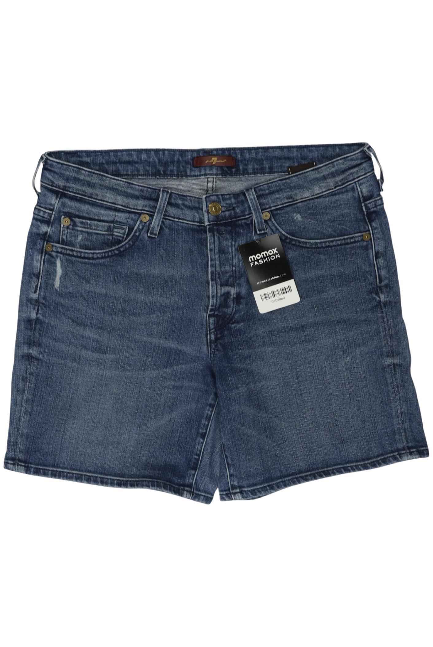 

7 for all mankind Damen Shorts, blau, Gr. 29