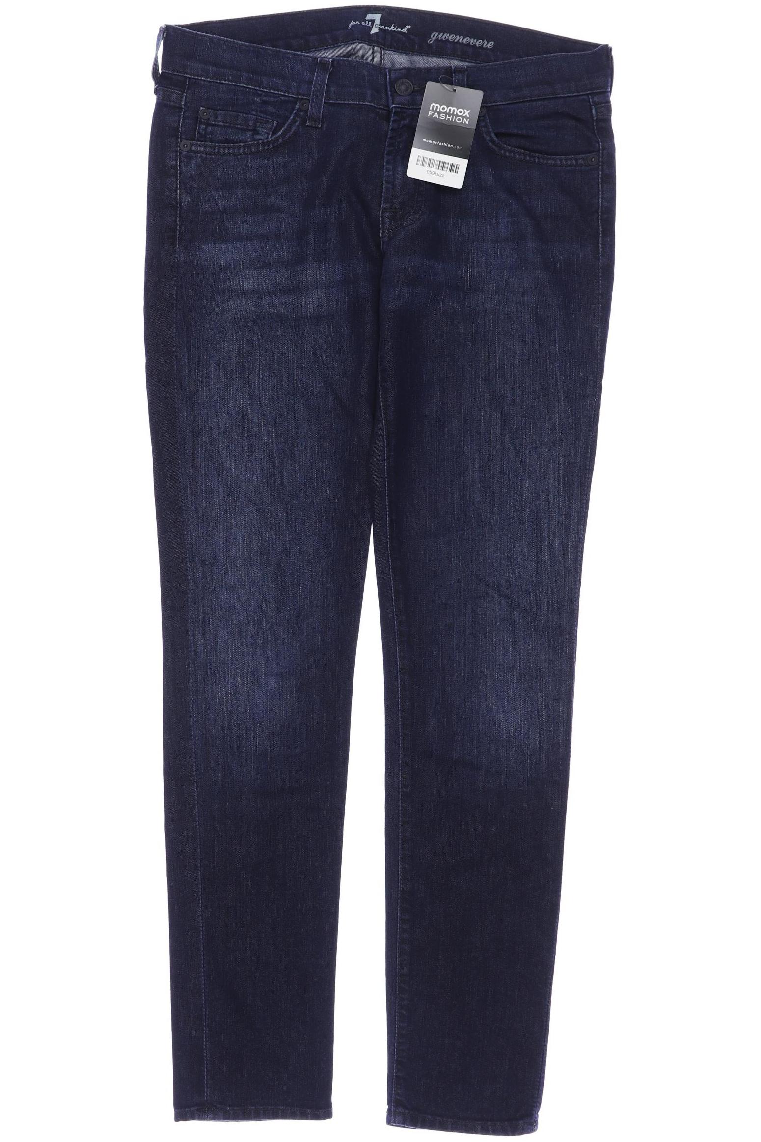 

7 for all mankind Damen Jeans, marineblau