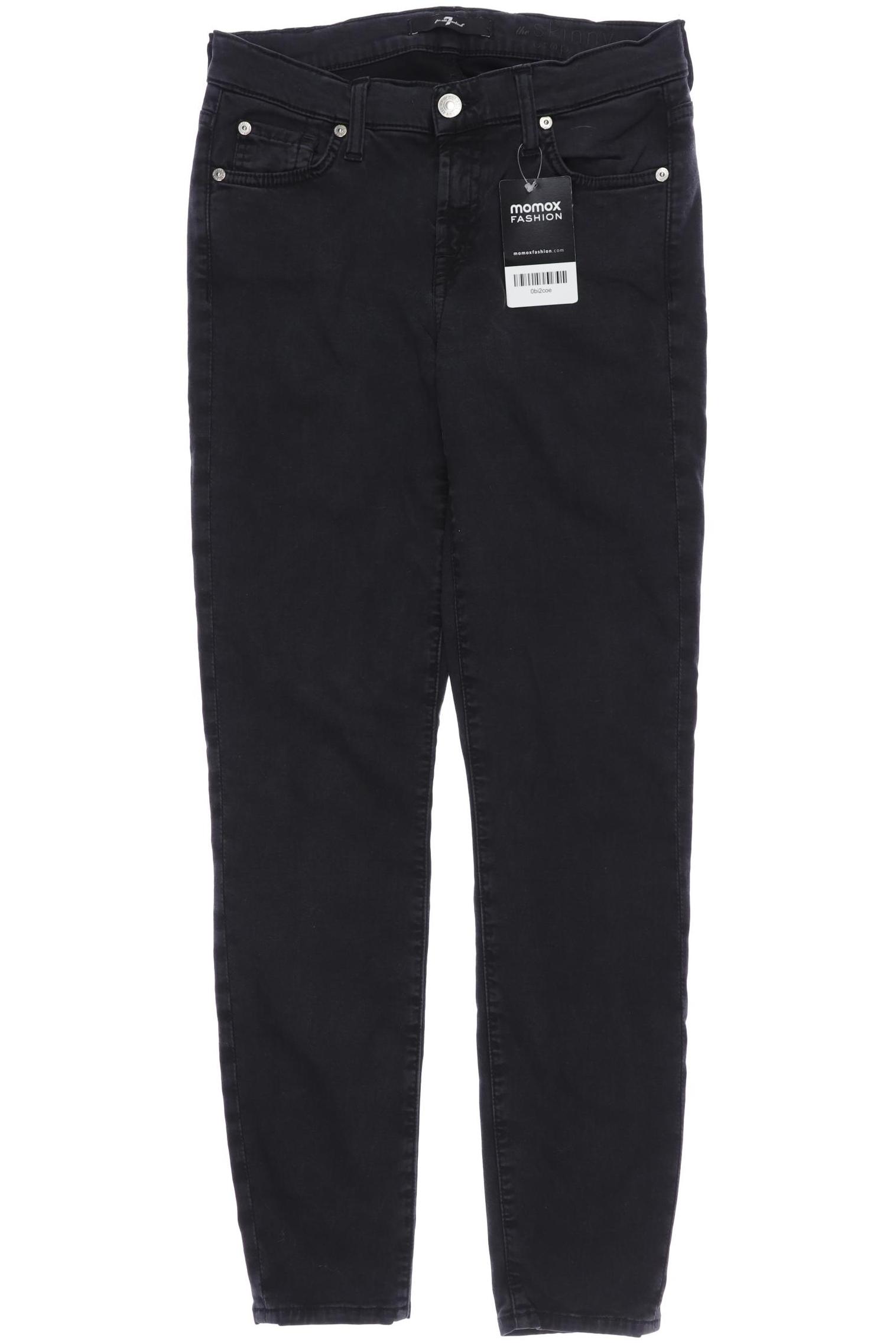 

7 for all mankind Damen Jeans, schwarz, Gr. 26