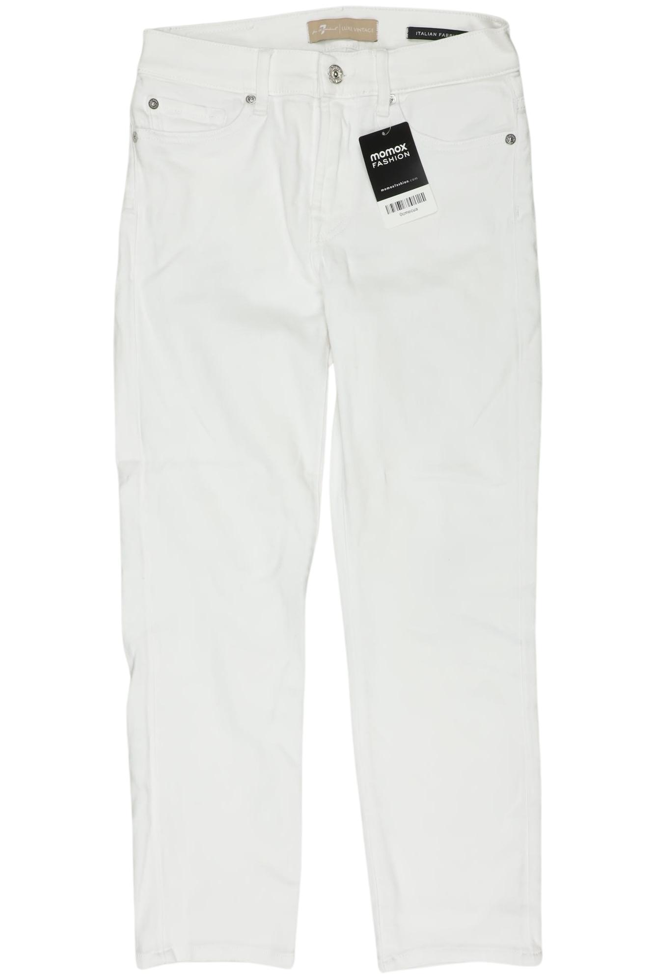 

7 for all mankind Damen Jeans, weiß, Gr. 27