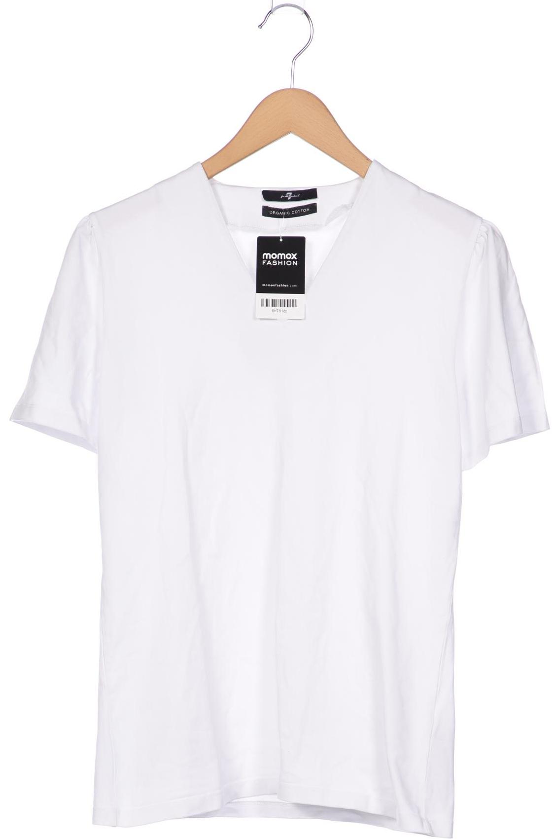 

7 for all mankind Damen T-Shirt, weiß, Gr. 42