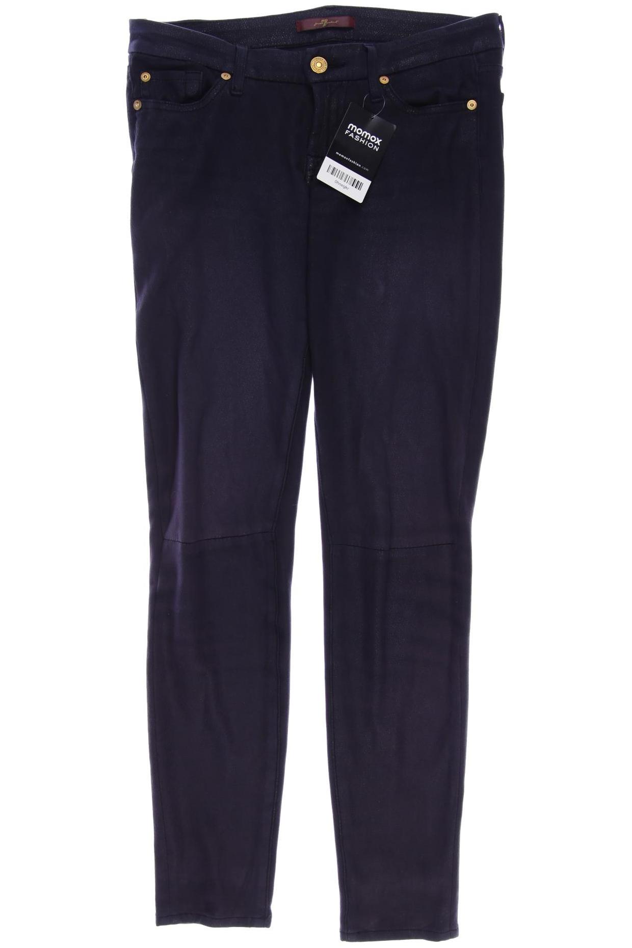

7 for all mankind Damen Stoffhose, marineblau, Gr. 26