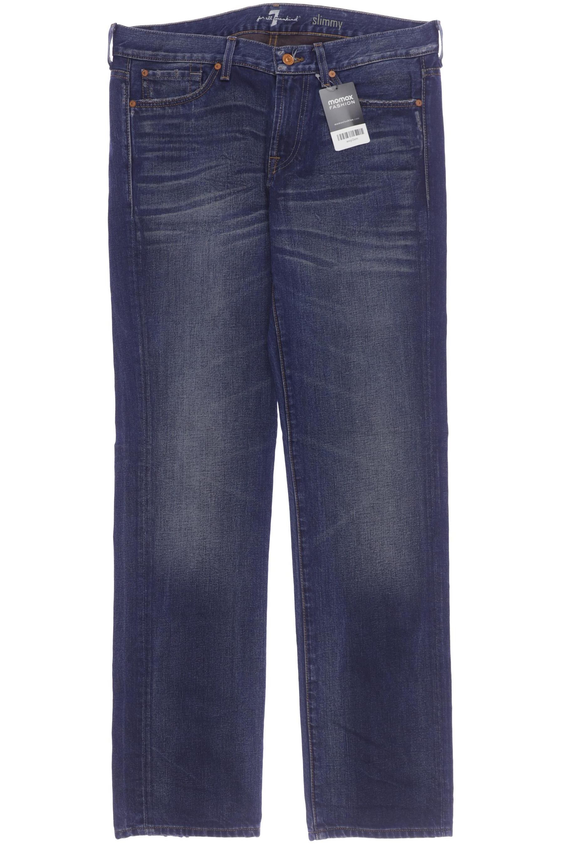 

7 for all mankind Herren Jeans, blau, Gr. 34