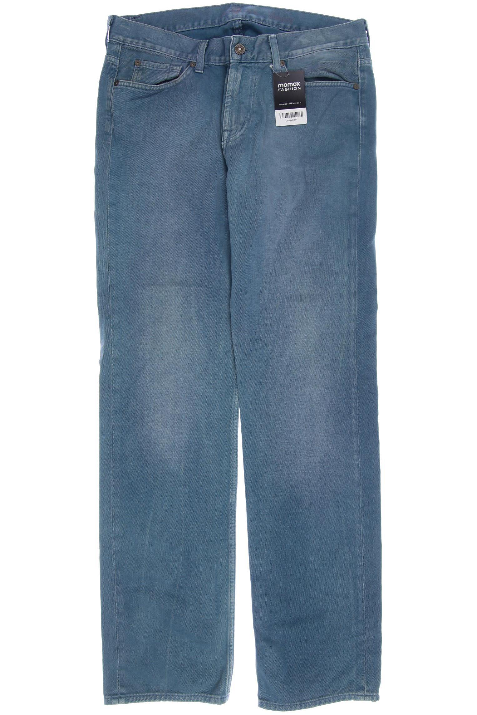 

7 for all mankind Herren Jeans, türkis, Gr. 34