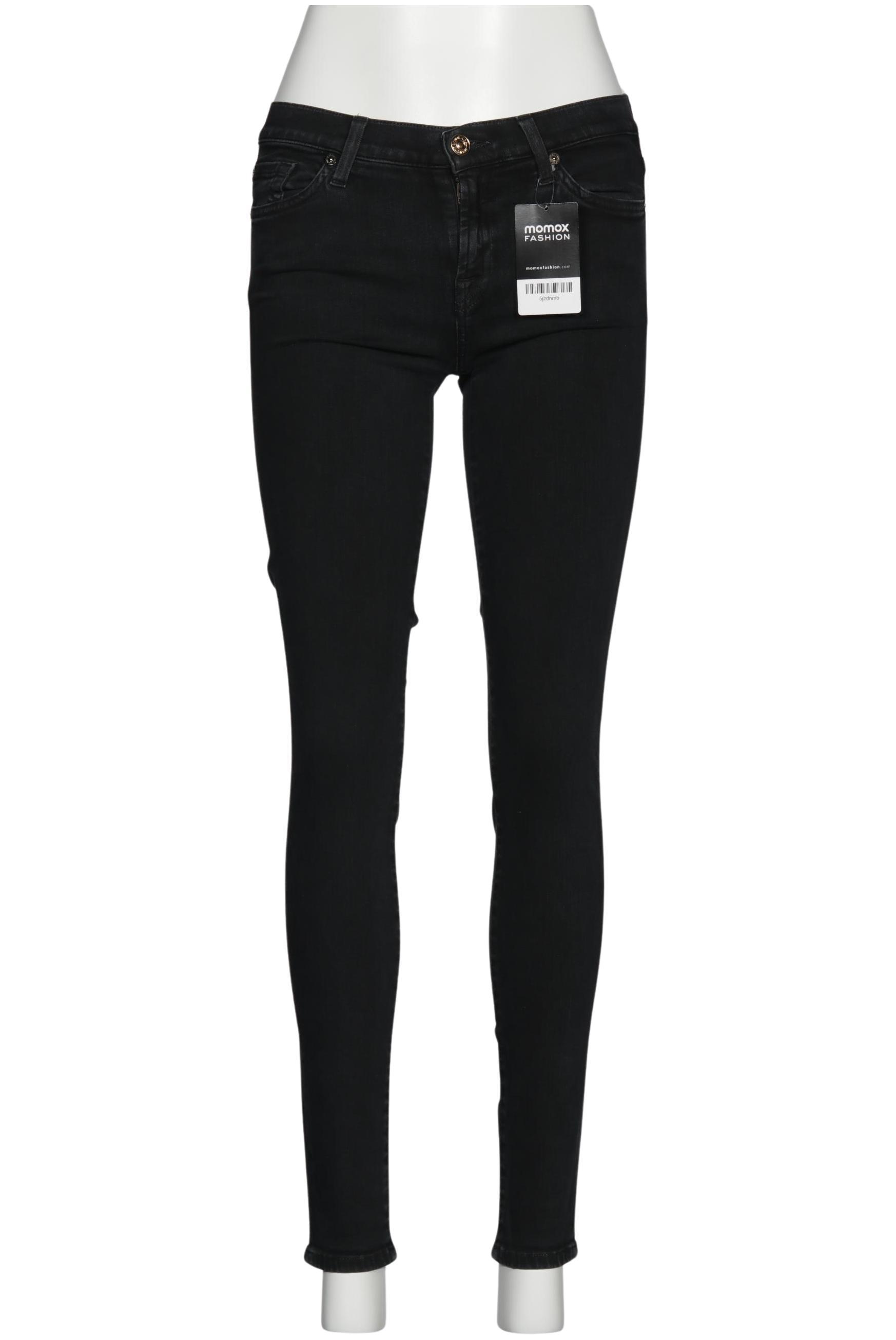 

7 for all mankind Damen Jeans, schwarz, Gr. 26