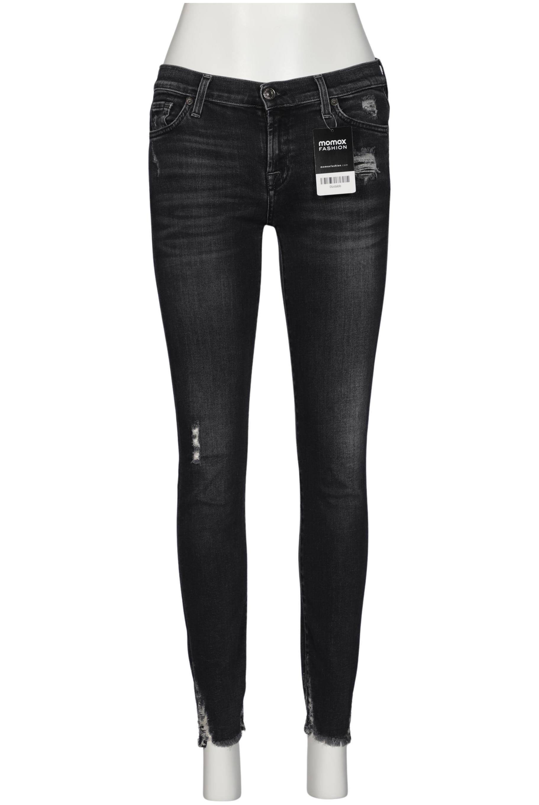 

7 for all mankind Damen Jeans, schwarz, Gr. 26