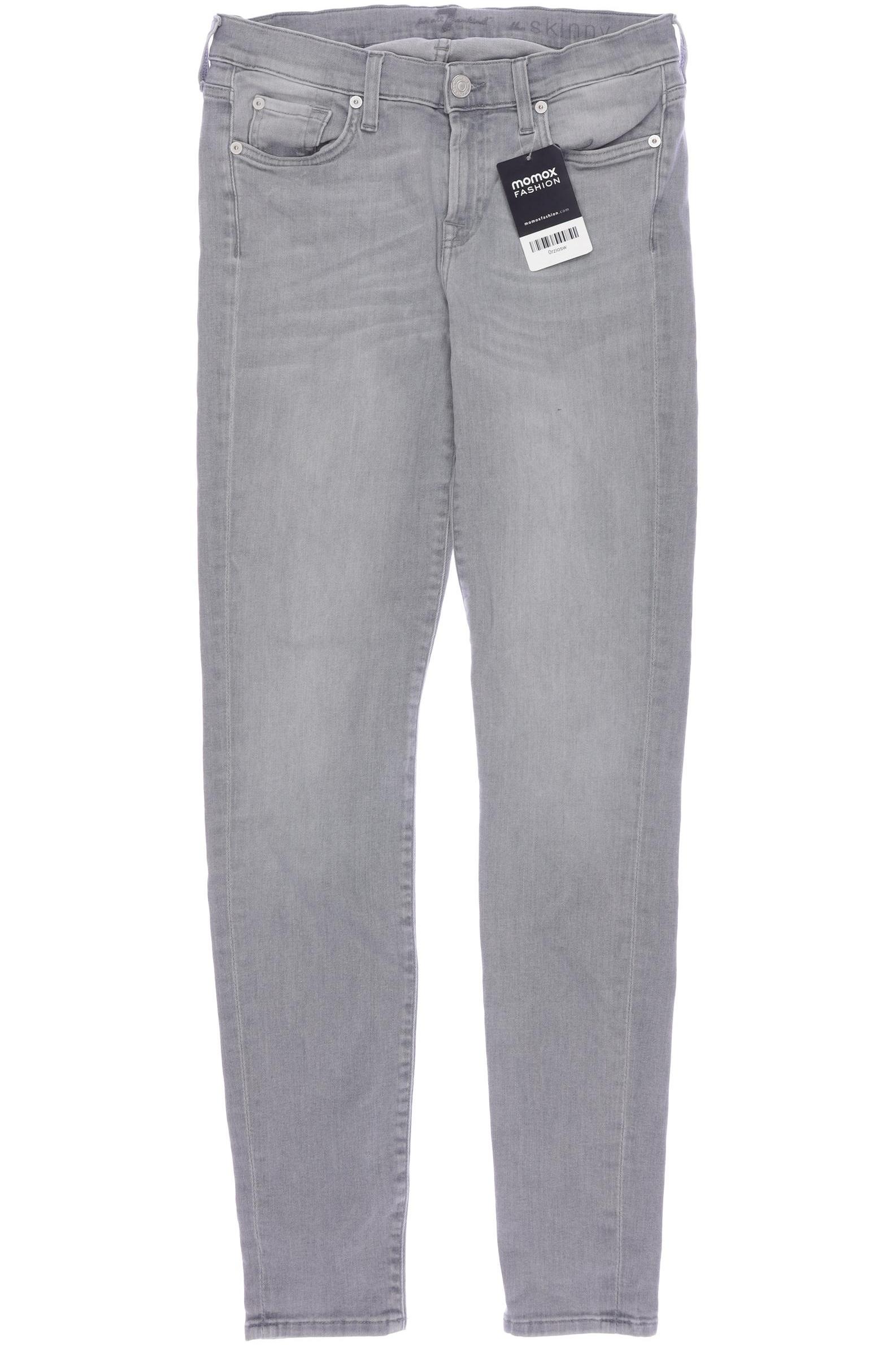

7 for all mankind Damen Jeans, grau, Gr. 28