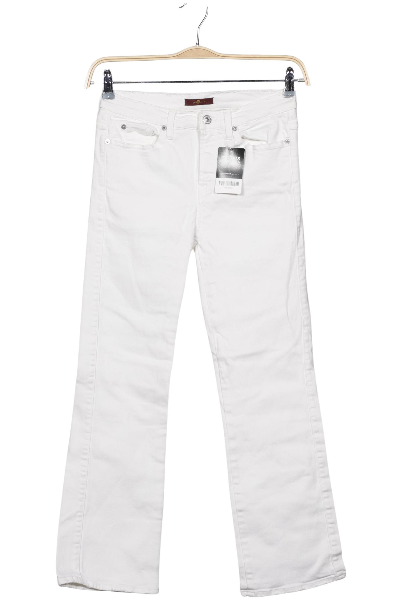 

7 for all mankind Damen Jeans, weiß, Gr. 27