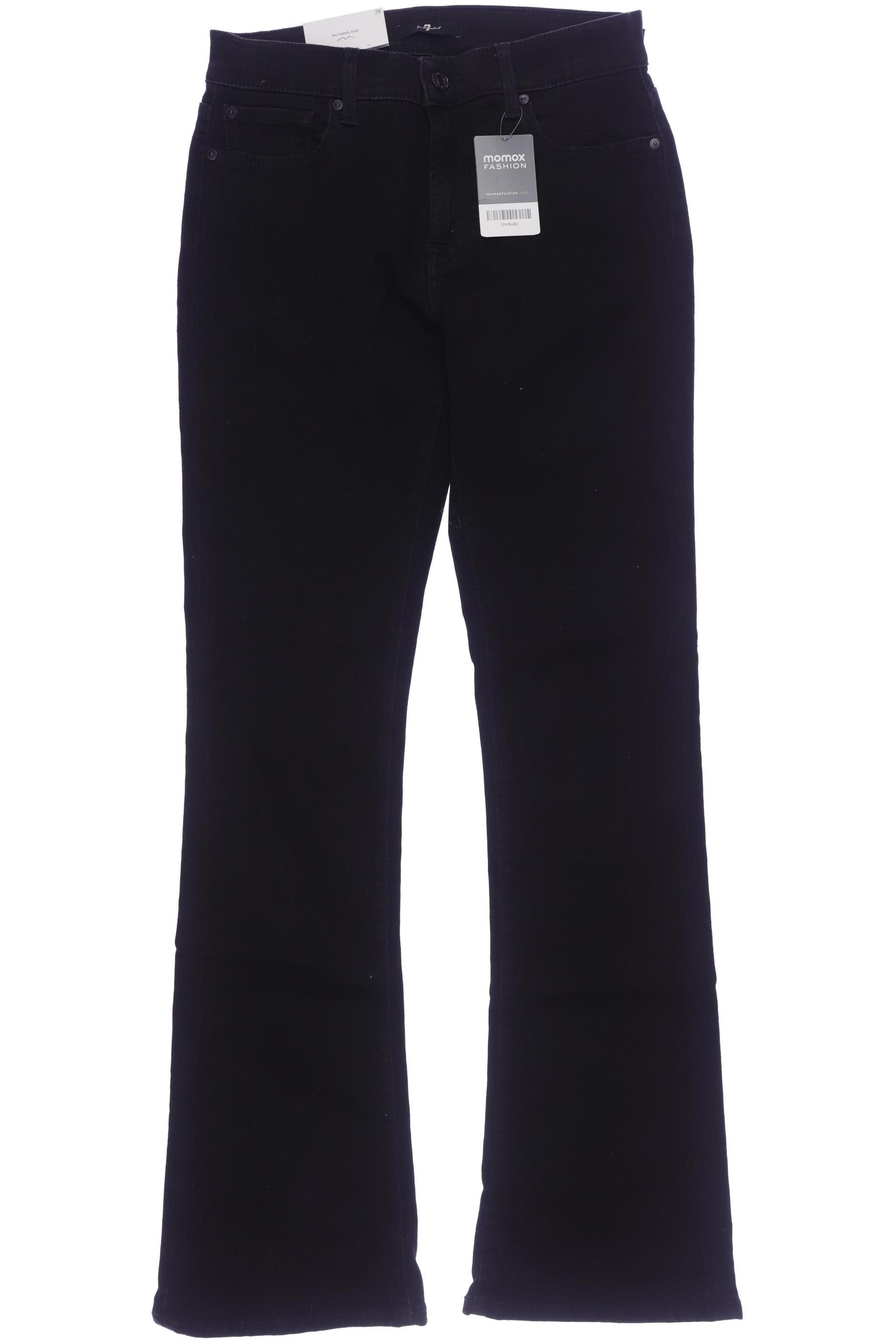 

7 for all mankind Damen Jeans, schwarz, Gr. 29