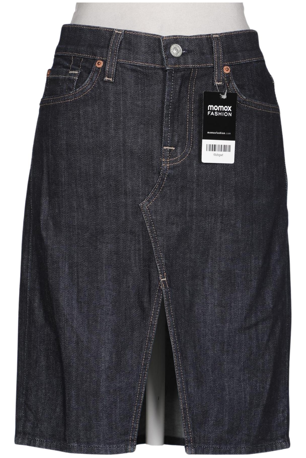 

7 for all mankind Damen Rock, schwarz, Gr. 28
