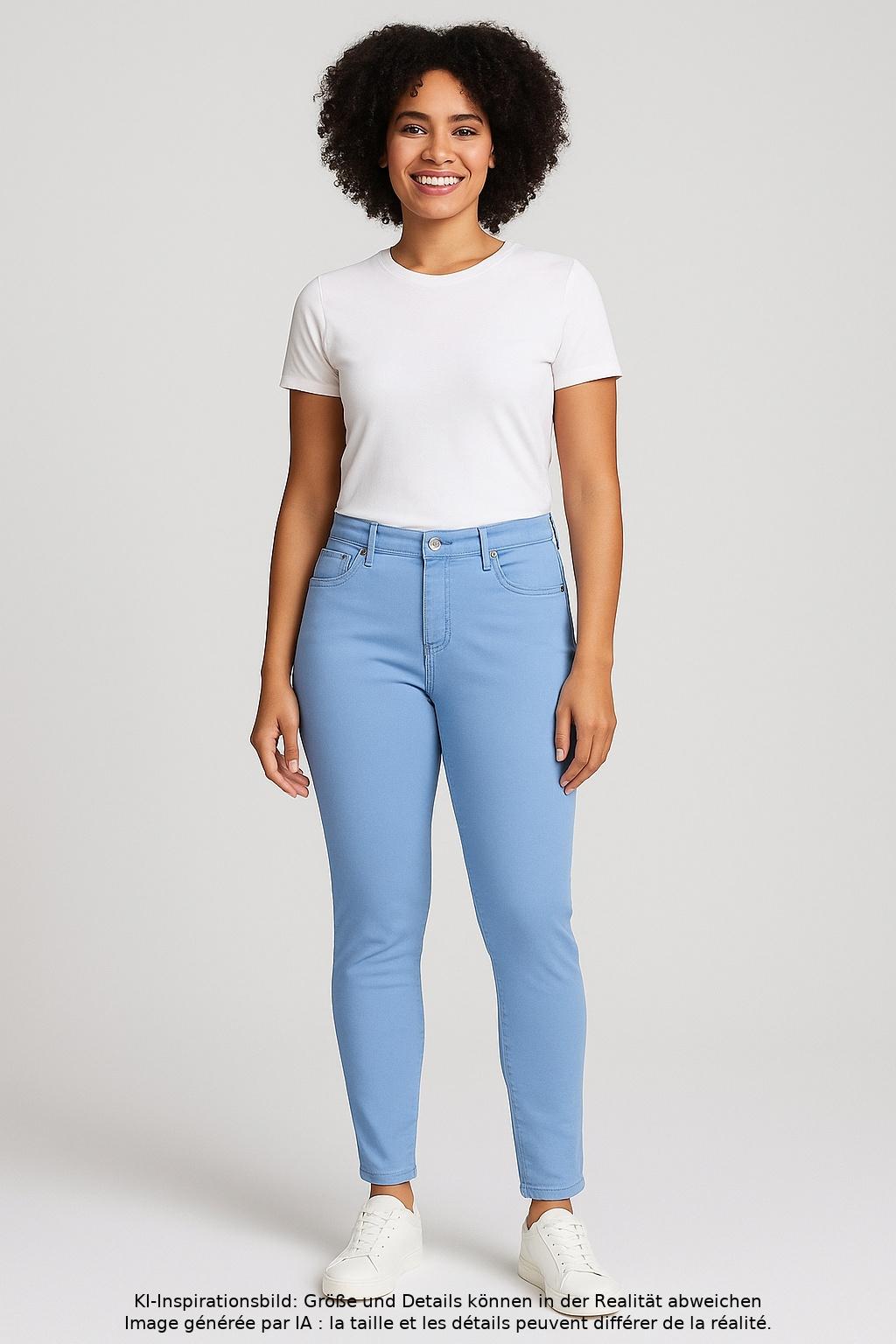

7 for all mankind Damen Jeans, hellblau, Gr. 28