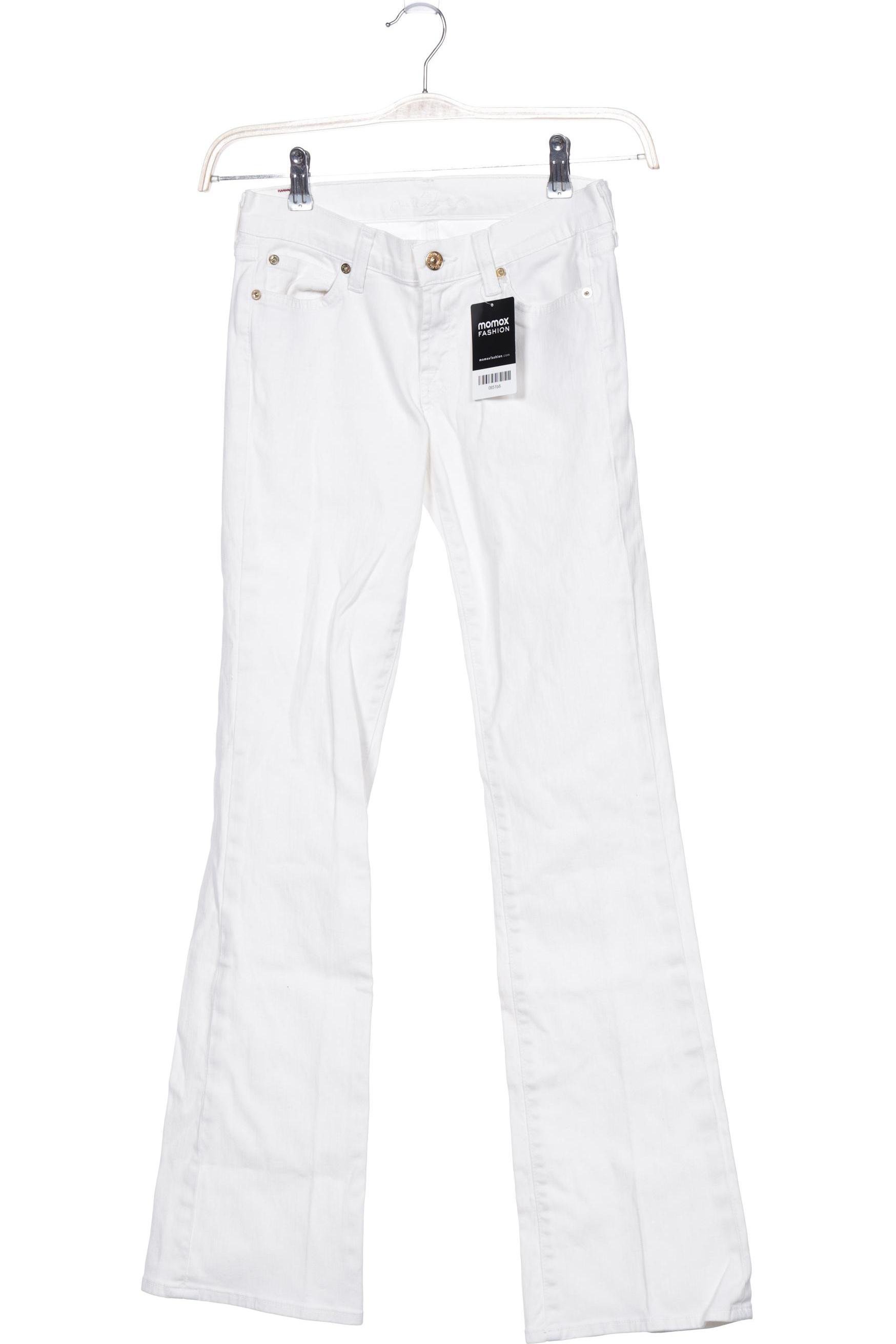 

7 for all mankind Damen Jeans, weiß, Gr. 25