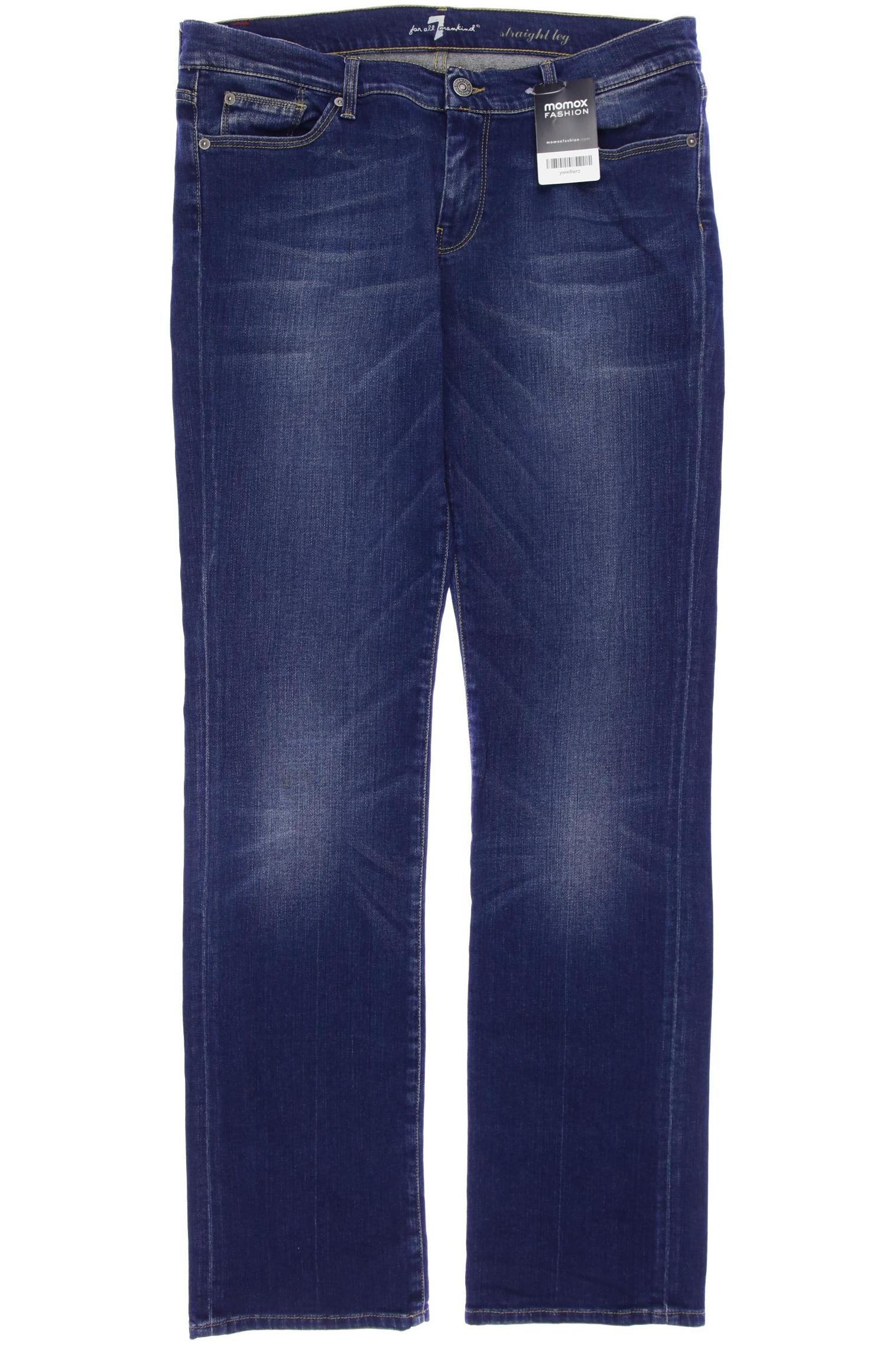 

7 for all mankind Damen Jeans, marineblau