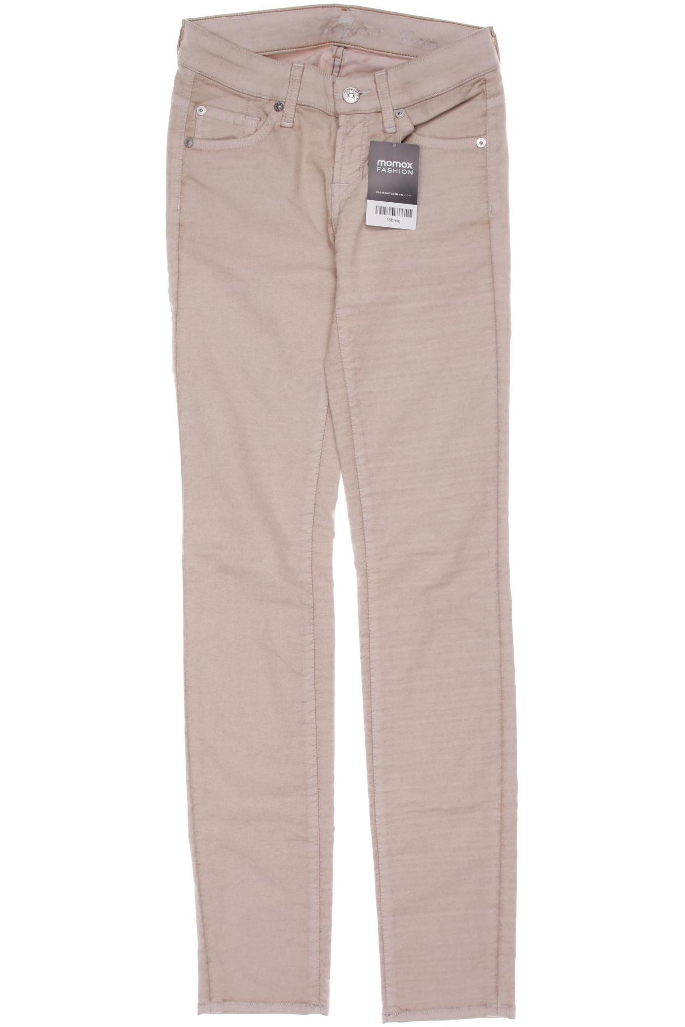 

7 for all mankind Damen Stoffhose, beige, Gr. 25