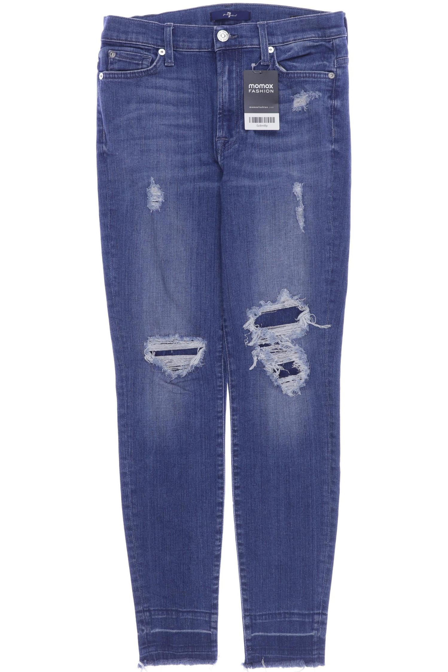 

7 for all mankind Damen Jeans, blau