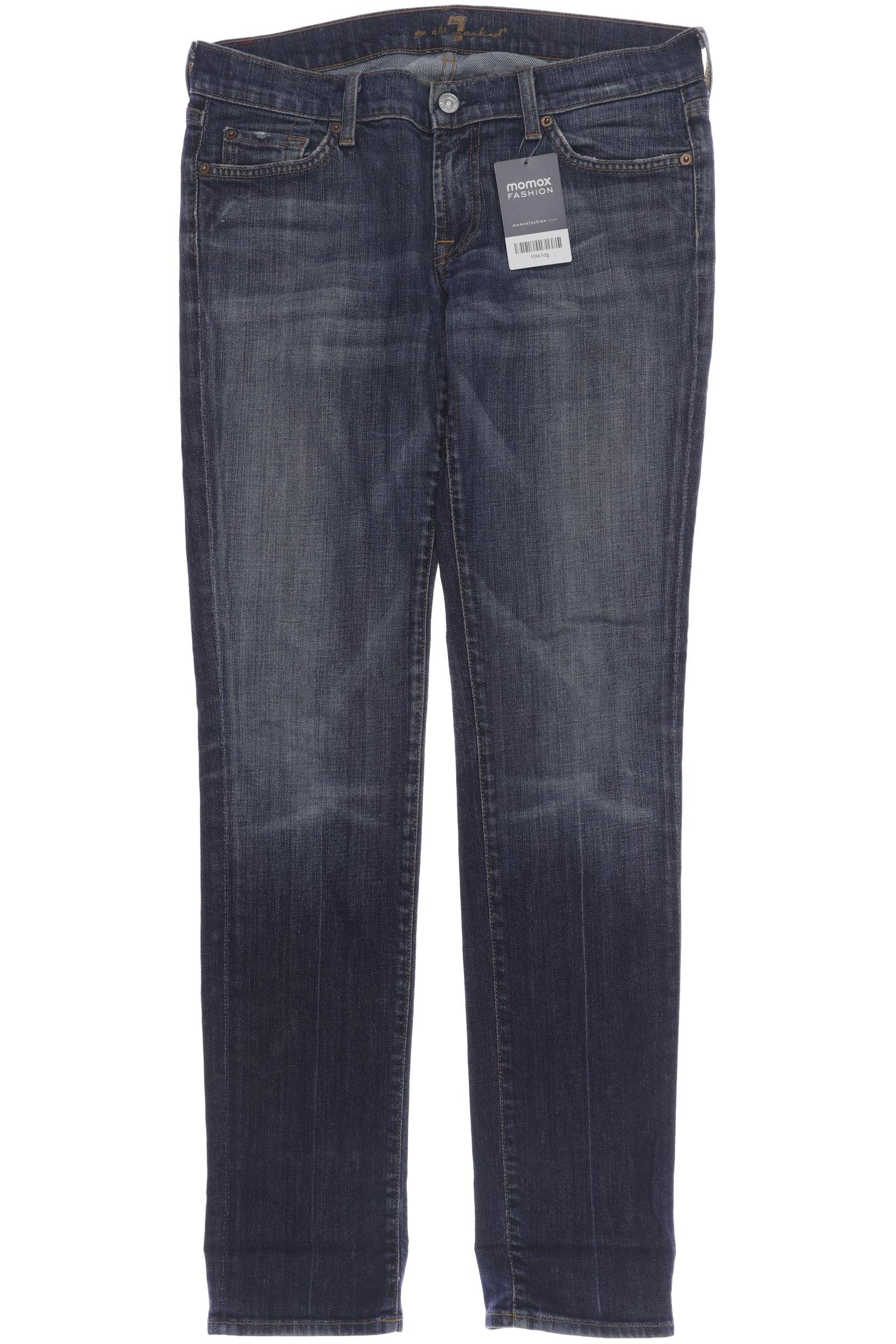 

7 for all mankind Damen Jeans, marineblau