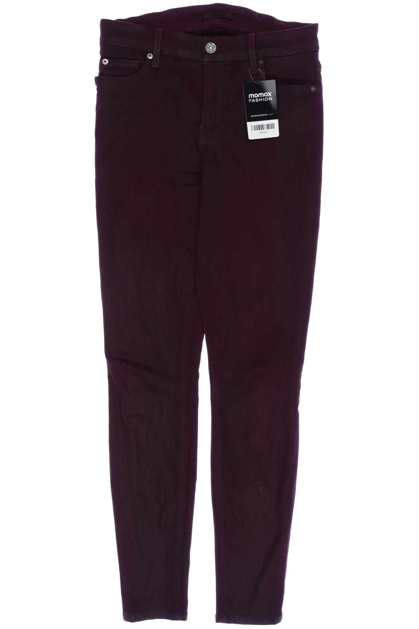 

7 for all mankind Damen Jeans, bordeaux, Gr. 27