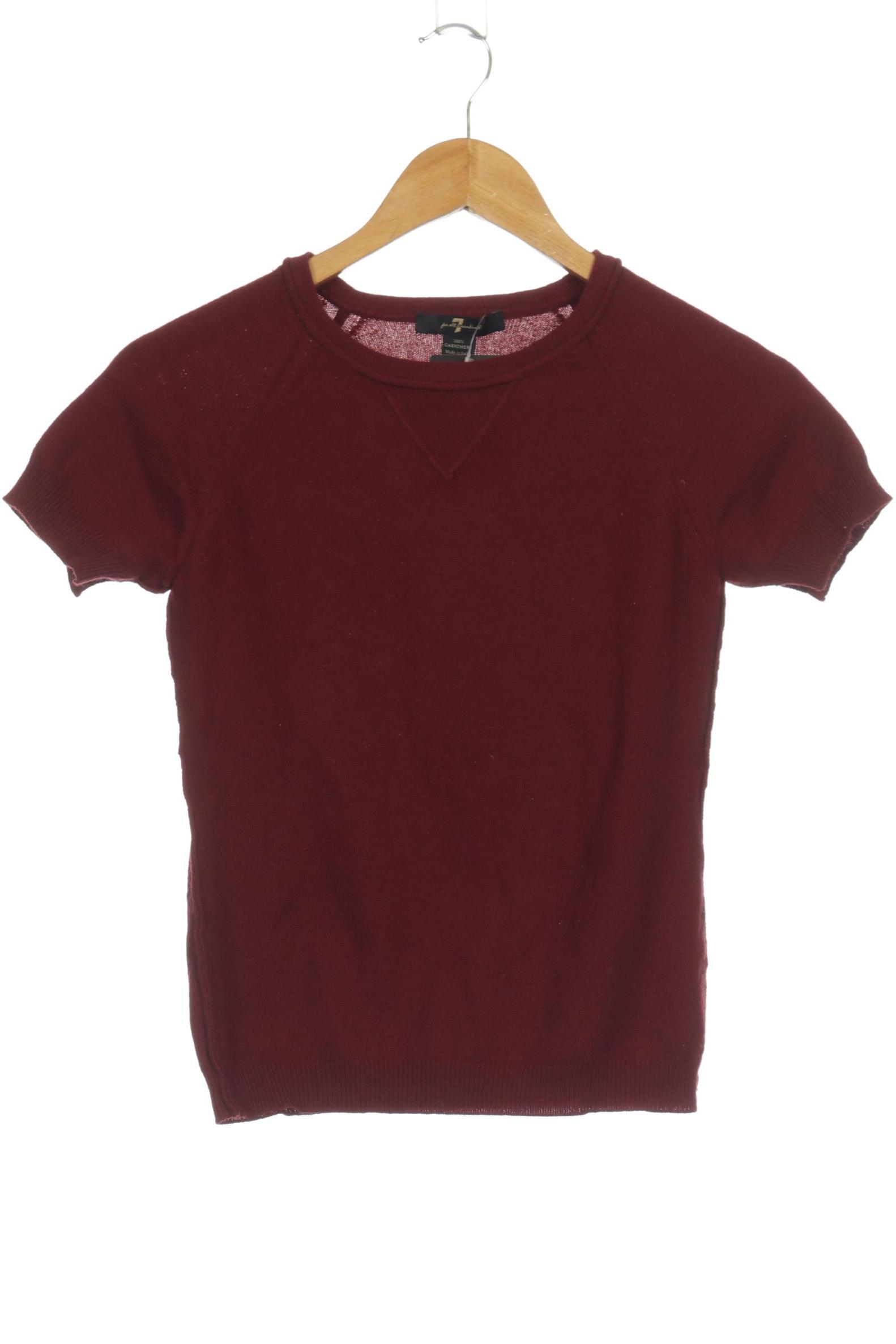 

7 for all mankind Damen Pullover, rot, Gr. 34