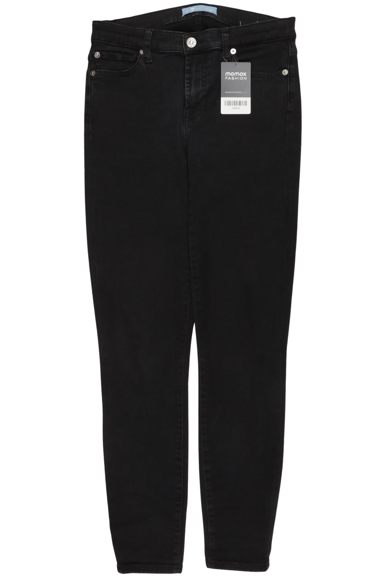 

7 for all mankind Damen Jeans, schwarz, Gr. 28