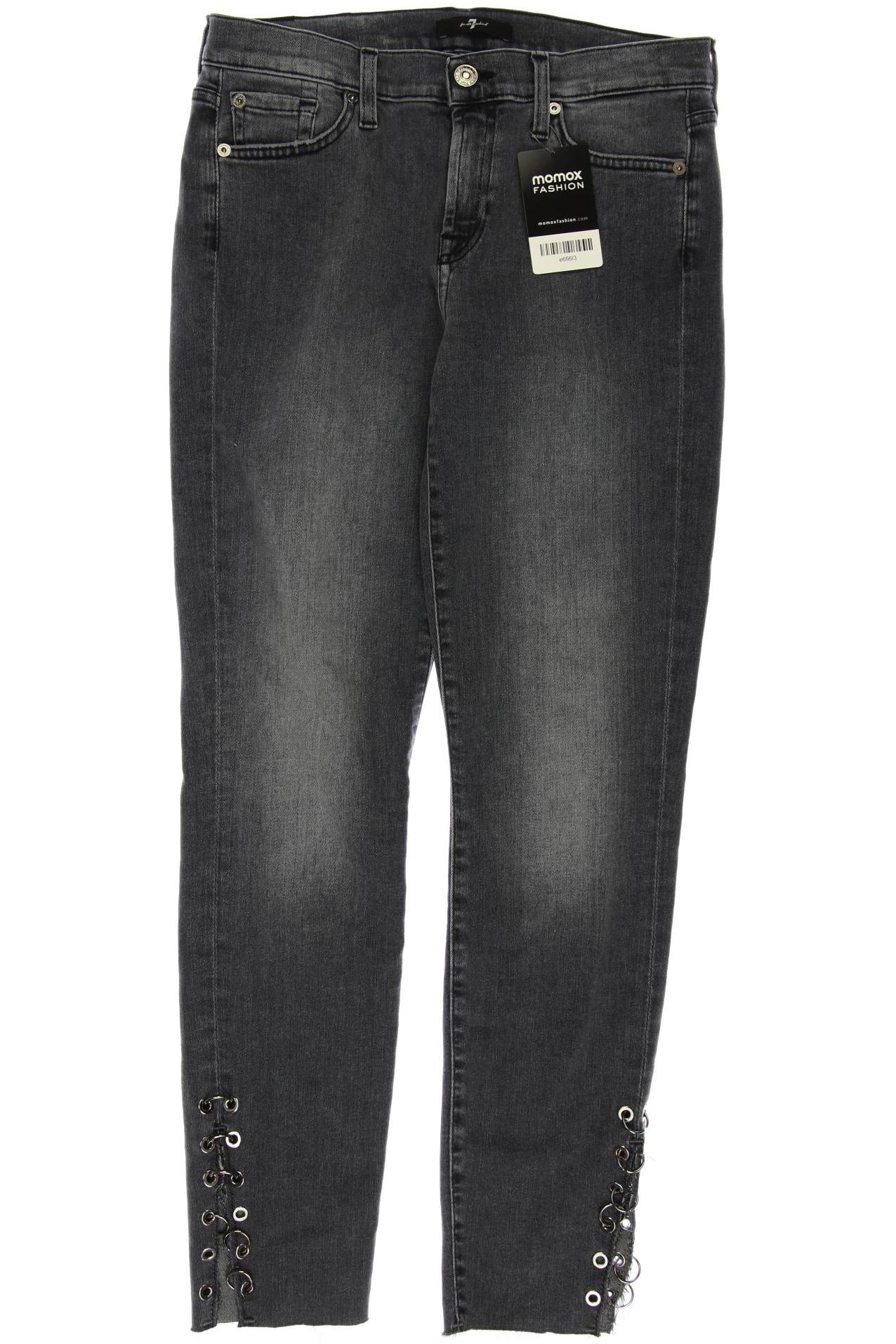 

7 for all mankind Damen Jeans, grau, Gr. 28