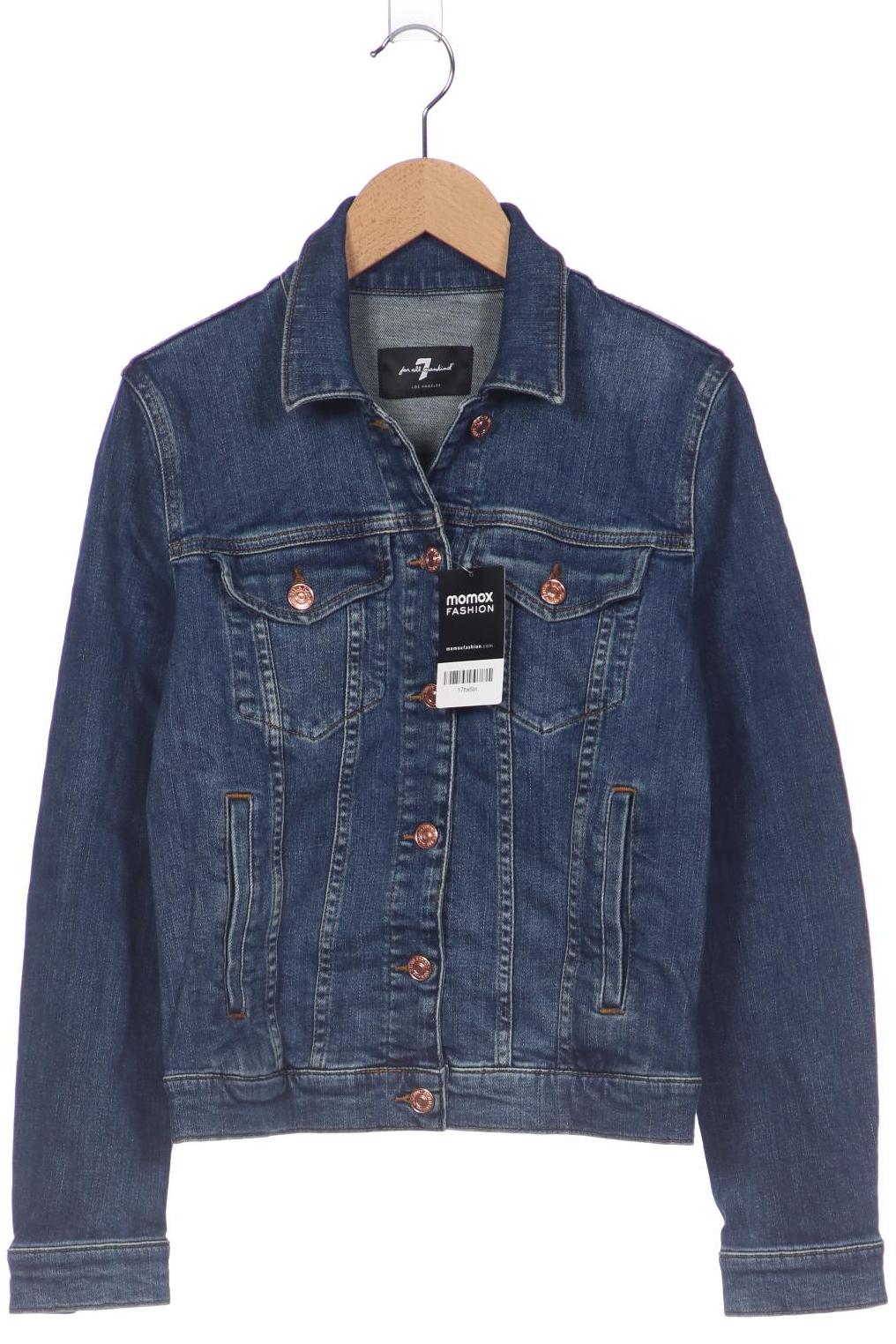 

7 for all mankind Damen Jacke, blau, Gr. 34