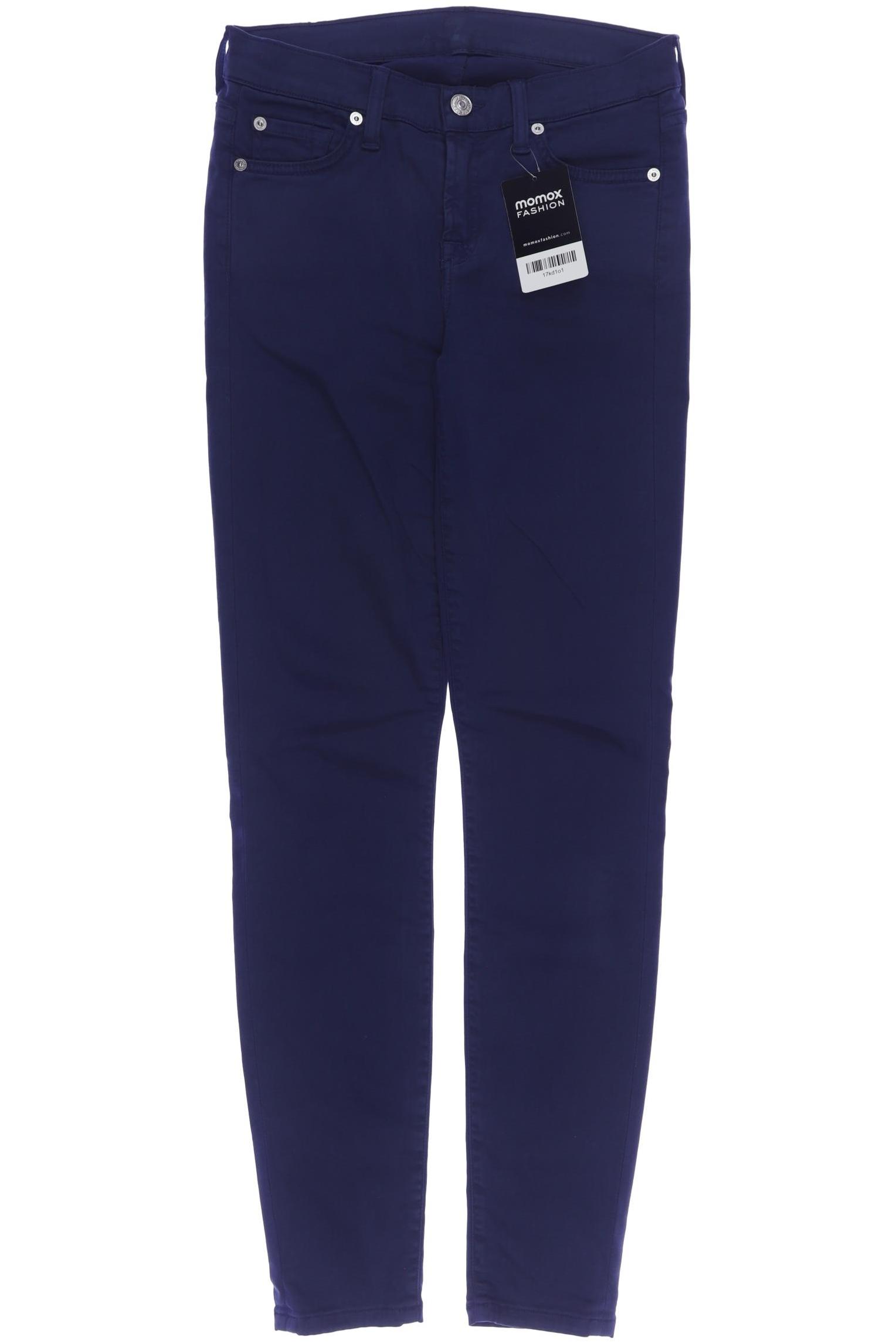 

7 for all mankind Damen Stoffhose, blau, Gr. 26