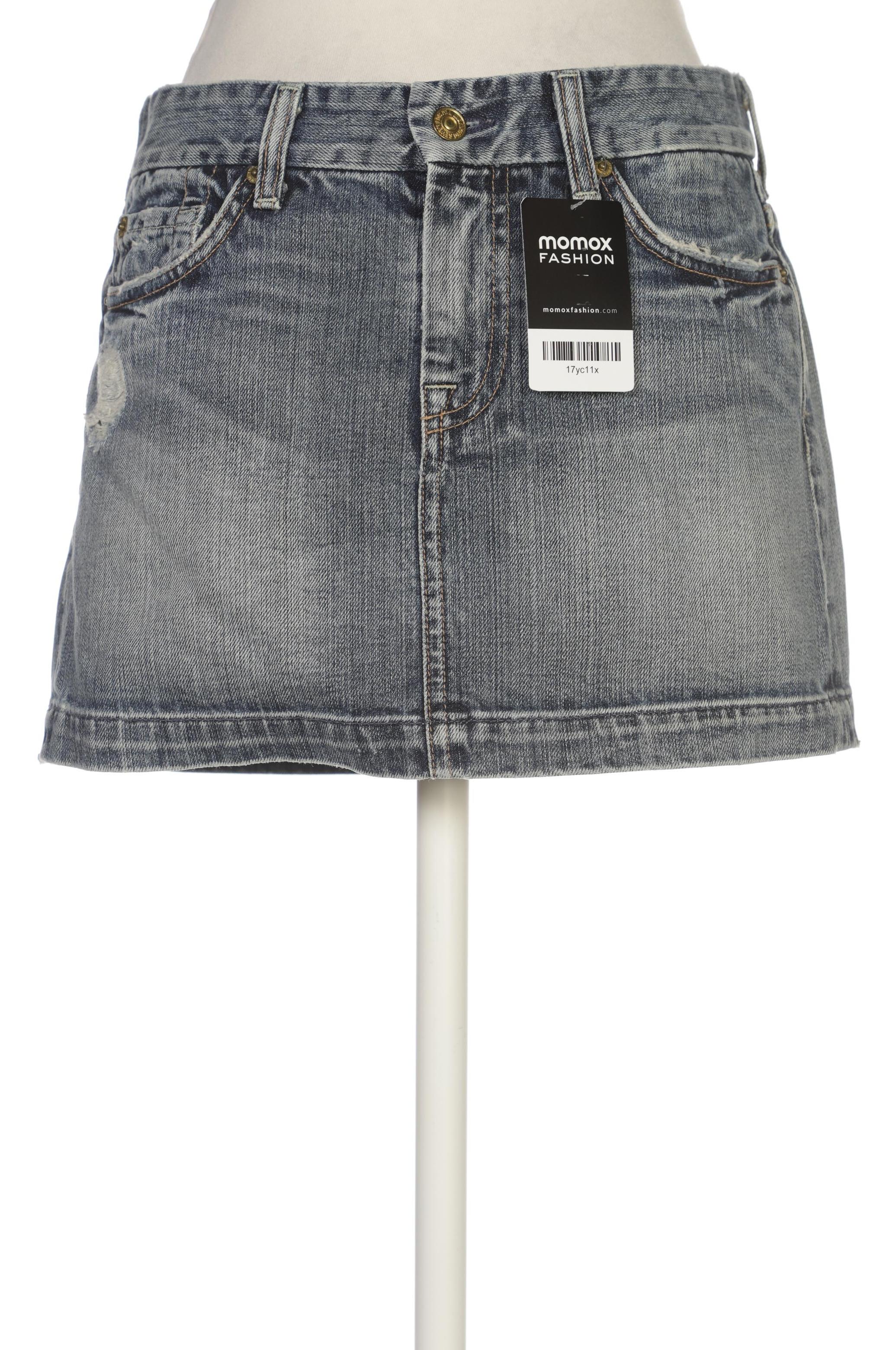 

7 for all mankind Damen Rock, blau, Gr. 28