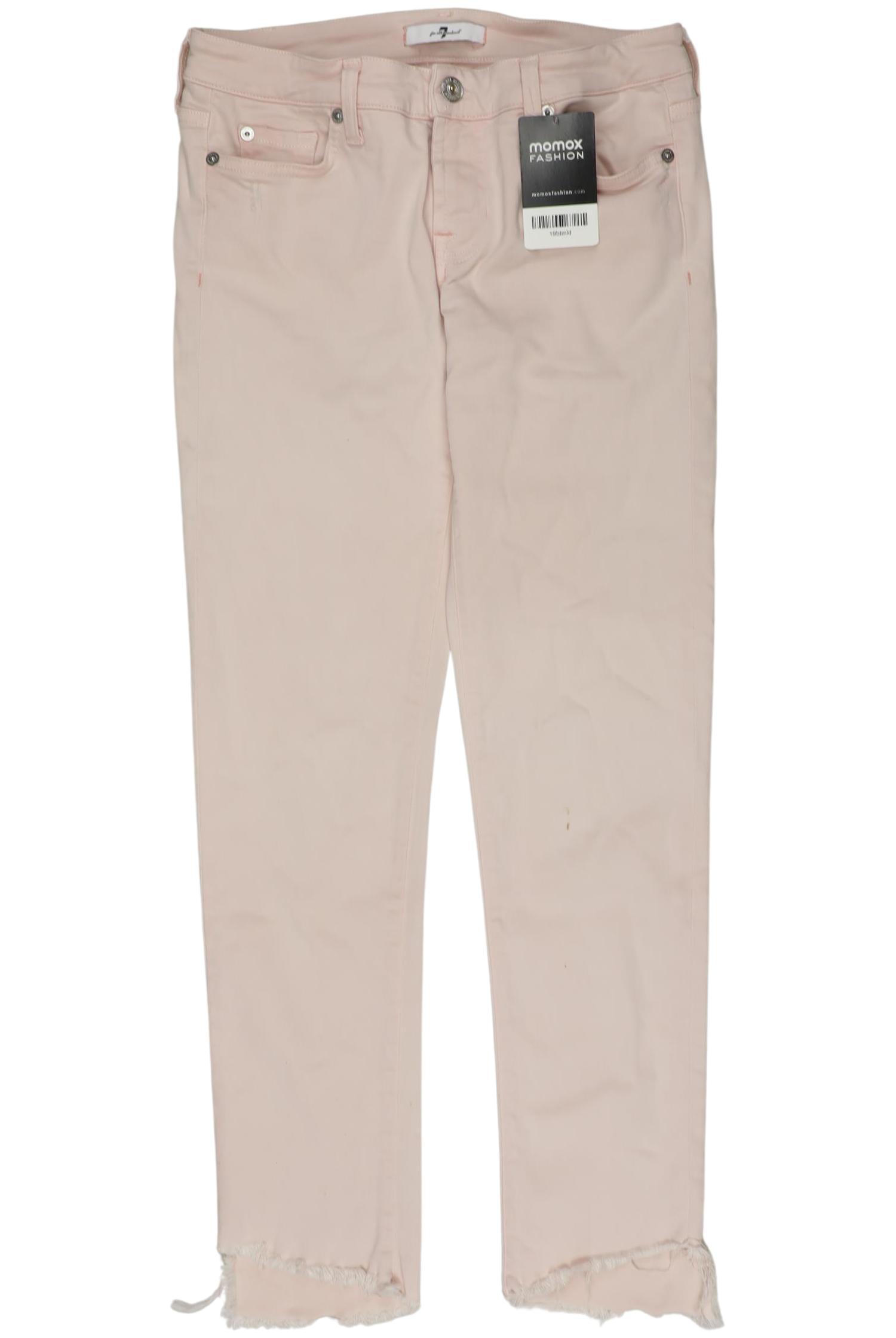 

7 for all mankind Damen Jeans, pink, Gr. 26